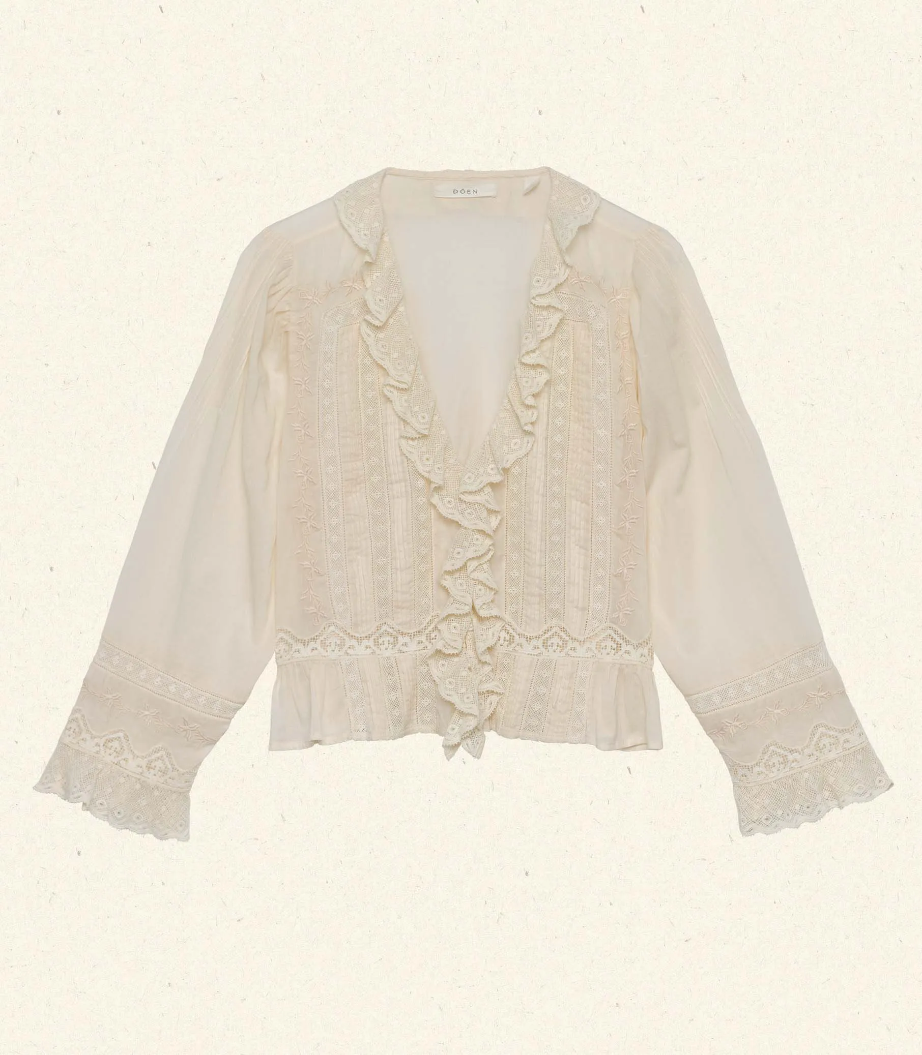 HMD -- ELDORIS TOP -- ALABASTER sold by Doen product image thumbnail 5