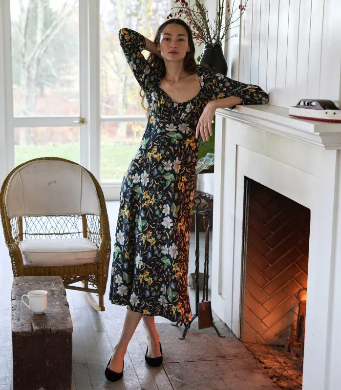 HMD -- GUINEVERE DRESS -- SWEET ANEMONE sold by Doen