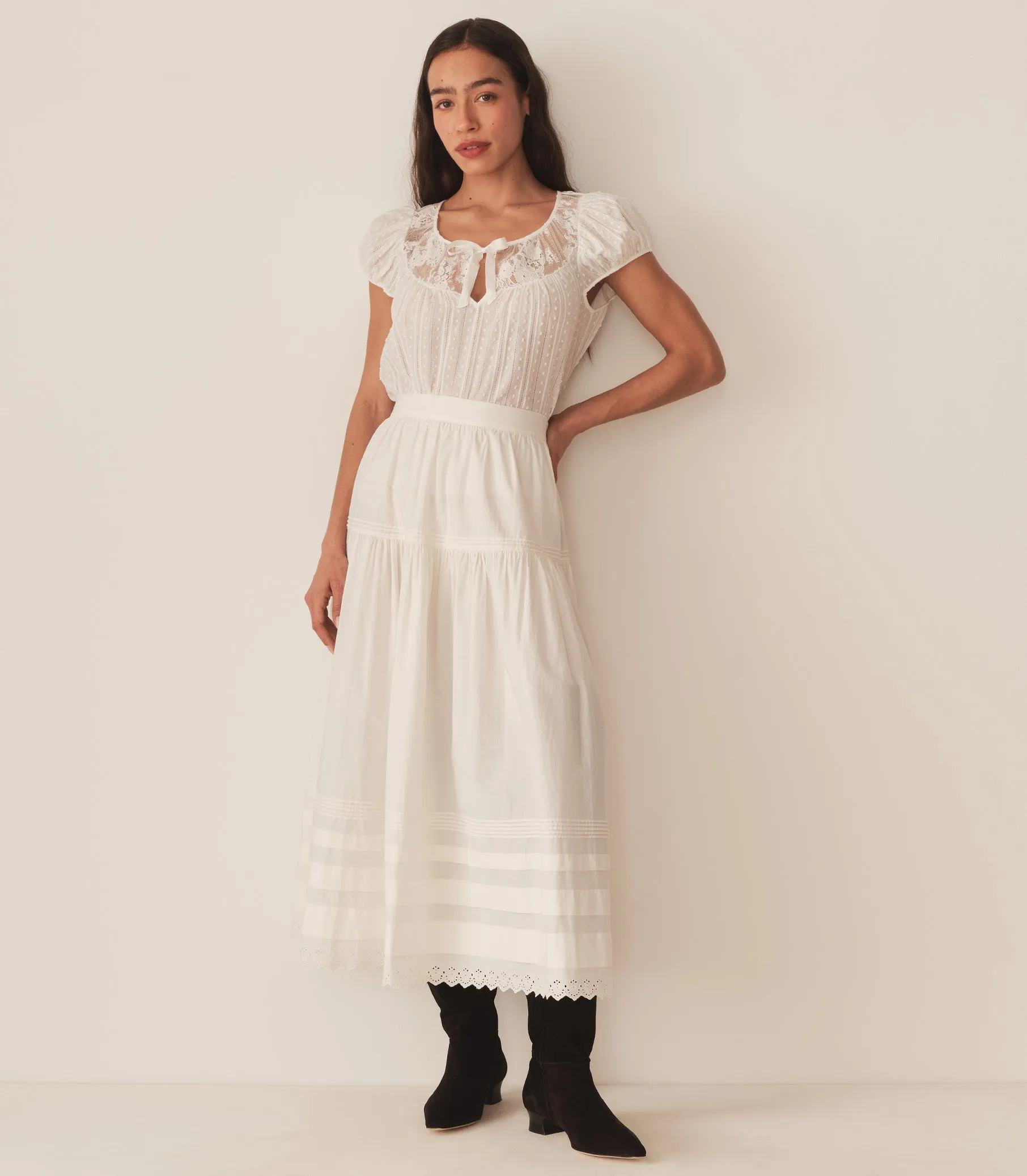 HMD -- CAMRI TOP -- SALT sold by Doen product image thumbnail 4