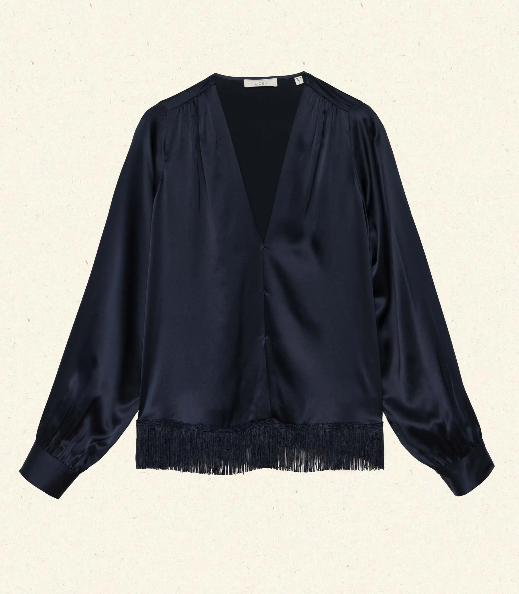 HMD -- CANDACE TOP -- DEEP NAVY sold by Doen product image thumbnail 4