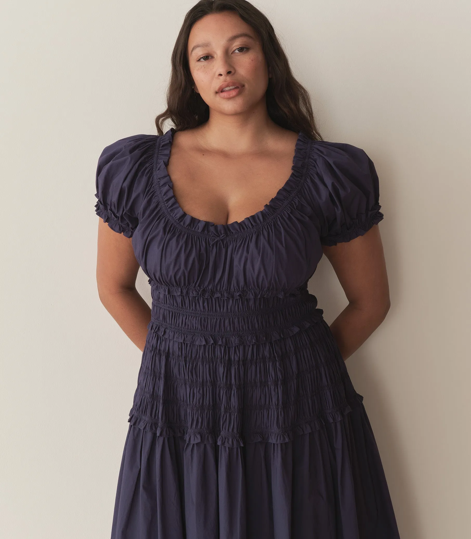 HMD -- LEANNE DRESS -- ADRIATIC sold by Doen product image thumbnail 2