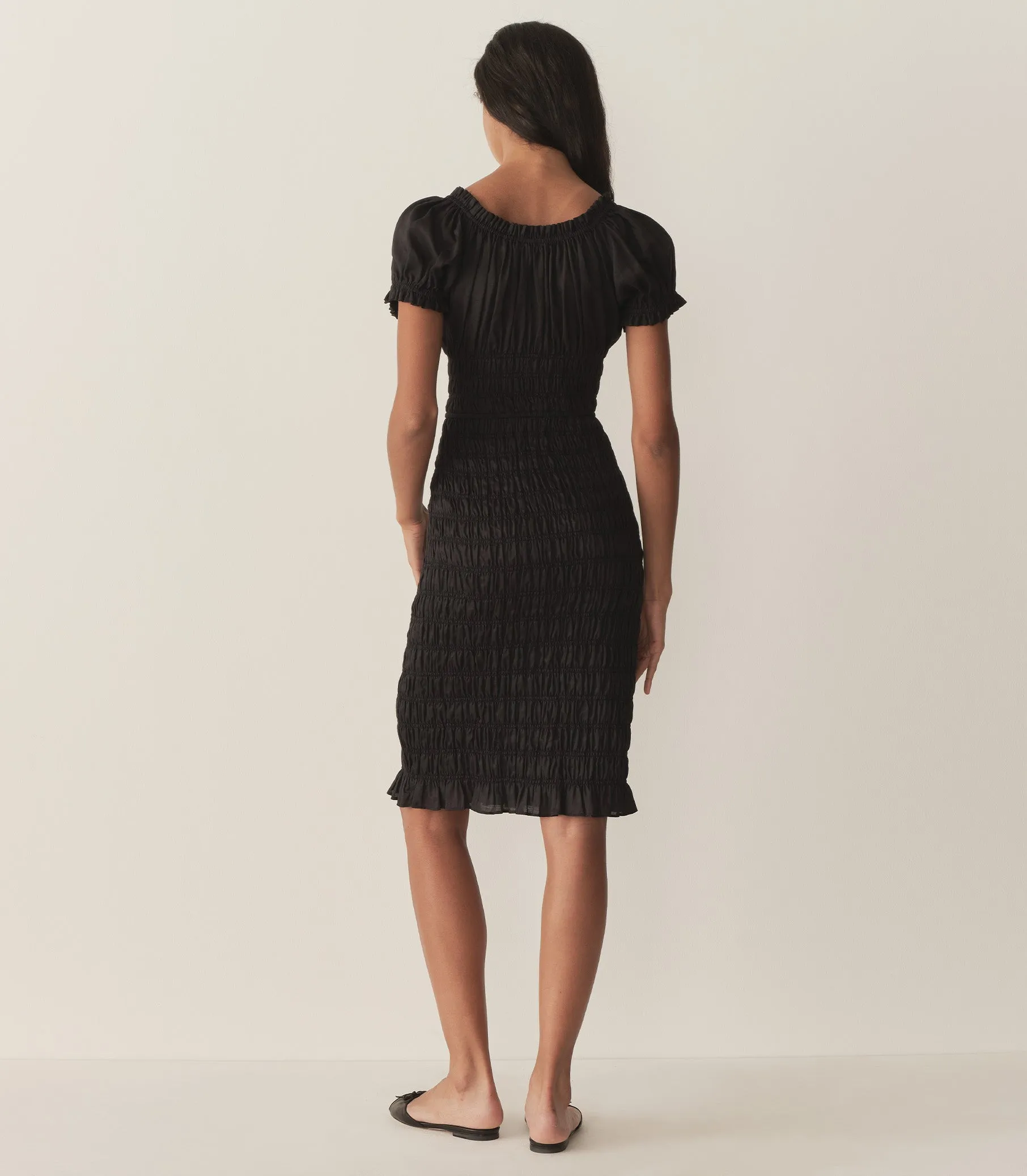 HMD -- ROSALYNN DRESS -- BLACK sold by Doen product image thumbnail 3