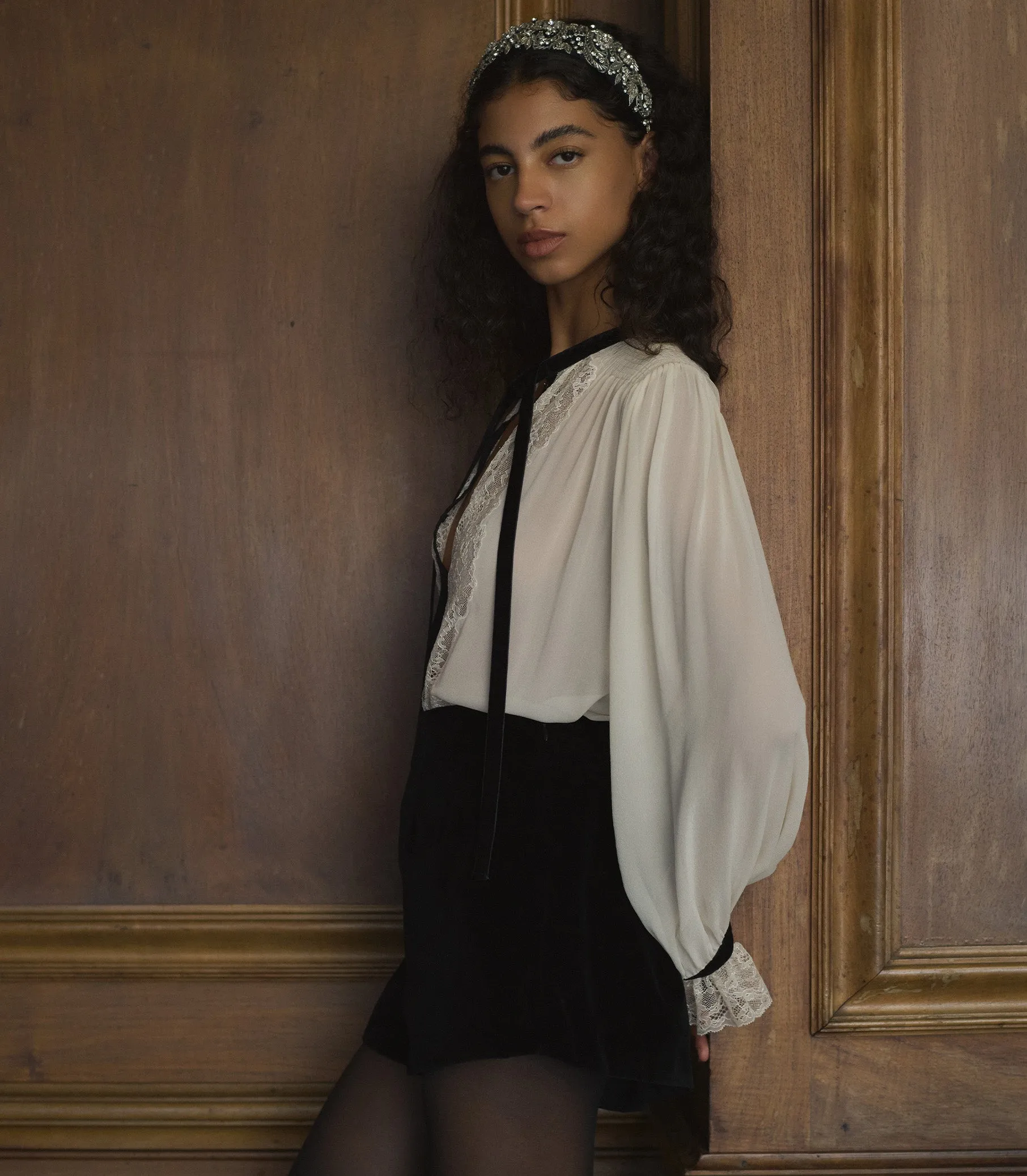 SESTRI HEADBAND -- JARDIN DE DUMONT sold by Doen product image thumbnail 2