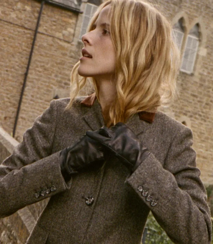 STINE GLOVES -- BLACK LEATHER sold by Doen