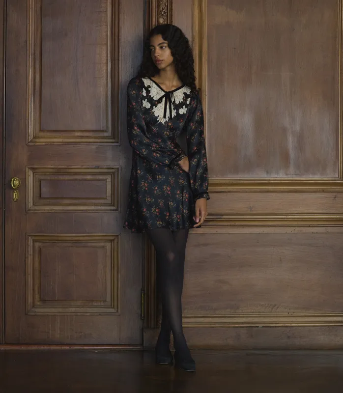 IVELINE DRESS -- FLEUR DU PALAIS sold by Doen