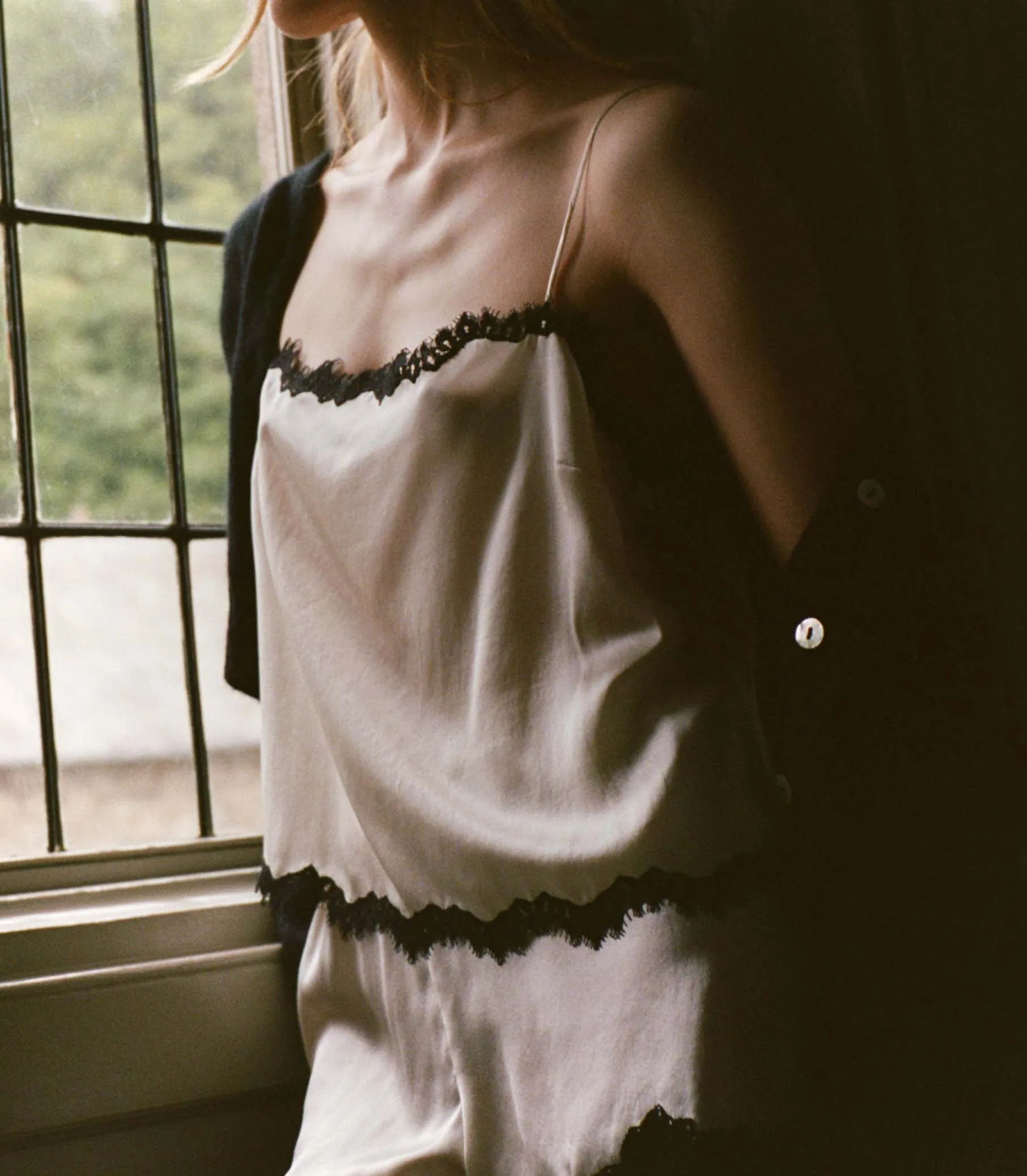 LOURE TOP -- SEA SALT ET NOIR sold by Doen product image thumbnail 2