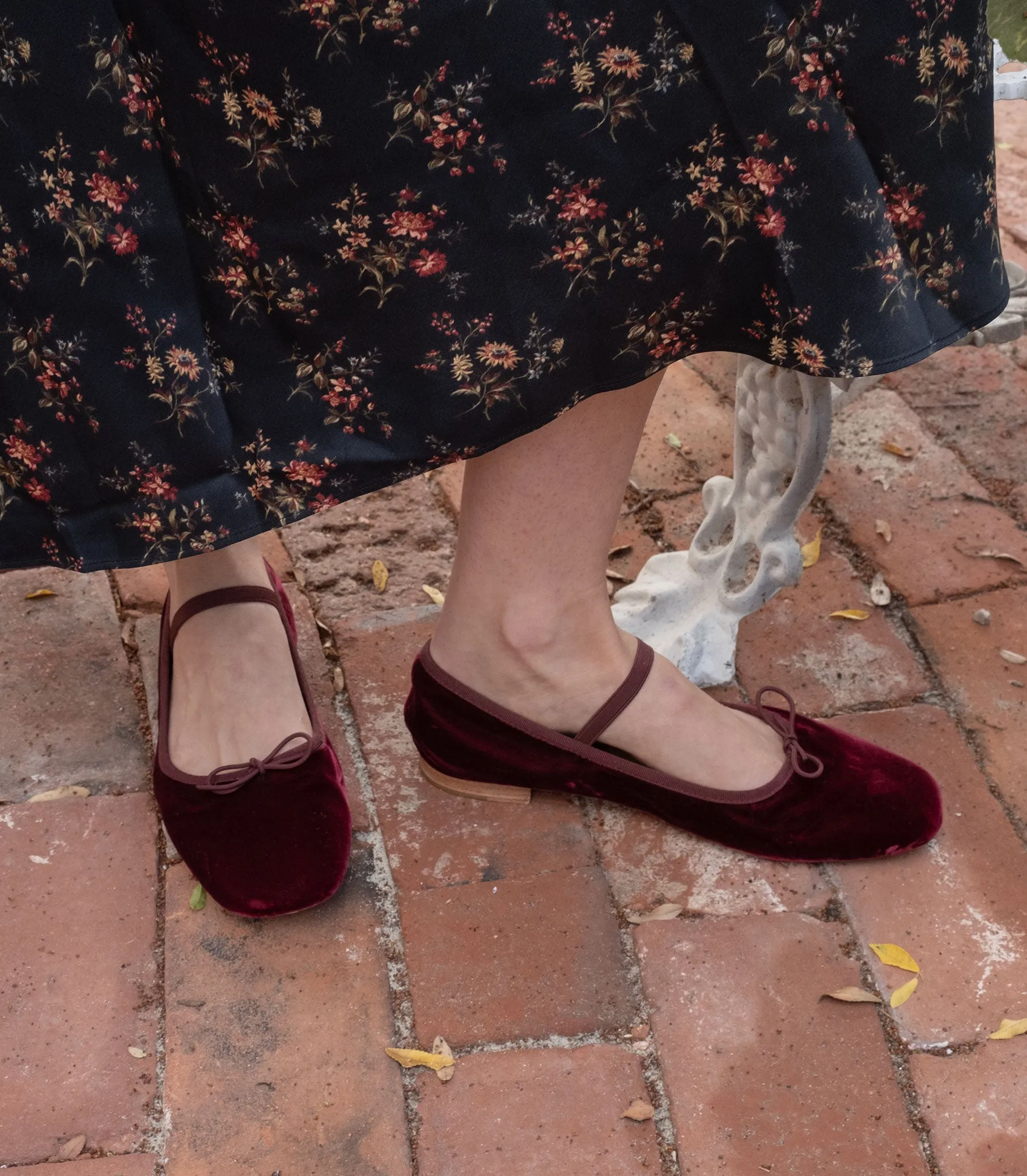 PILLAR MARY JANE -- CRIMSON VELVET sold by Doen product image thumbnail 2