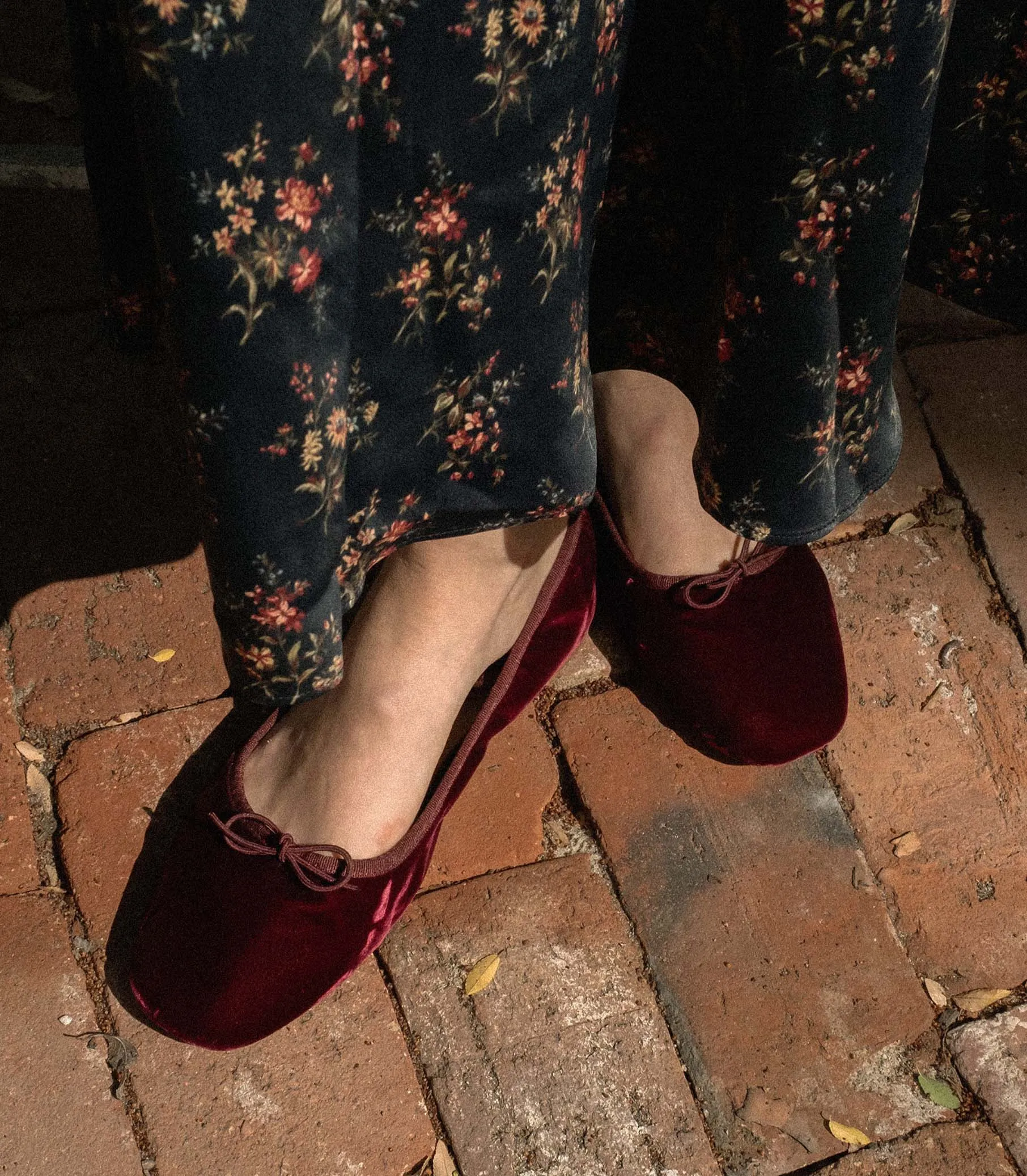 PILLAR MARY JANE -- CRIMSON VELVET sold by Doen product image thumbnail 3