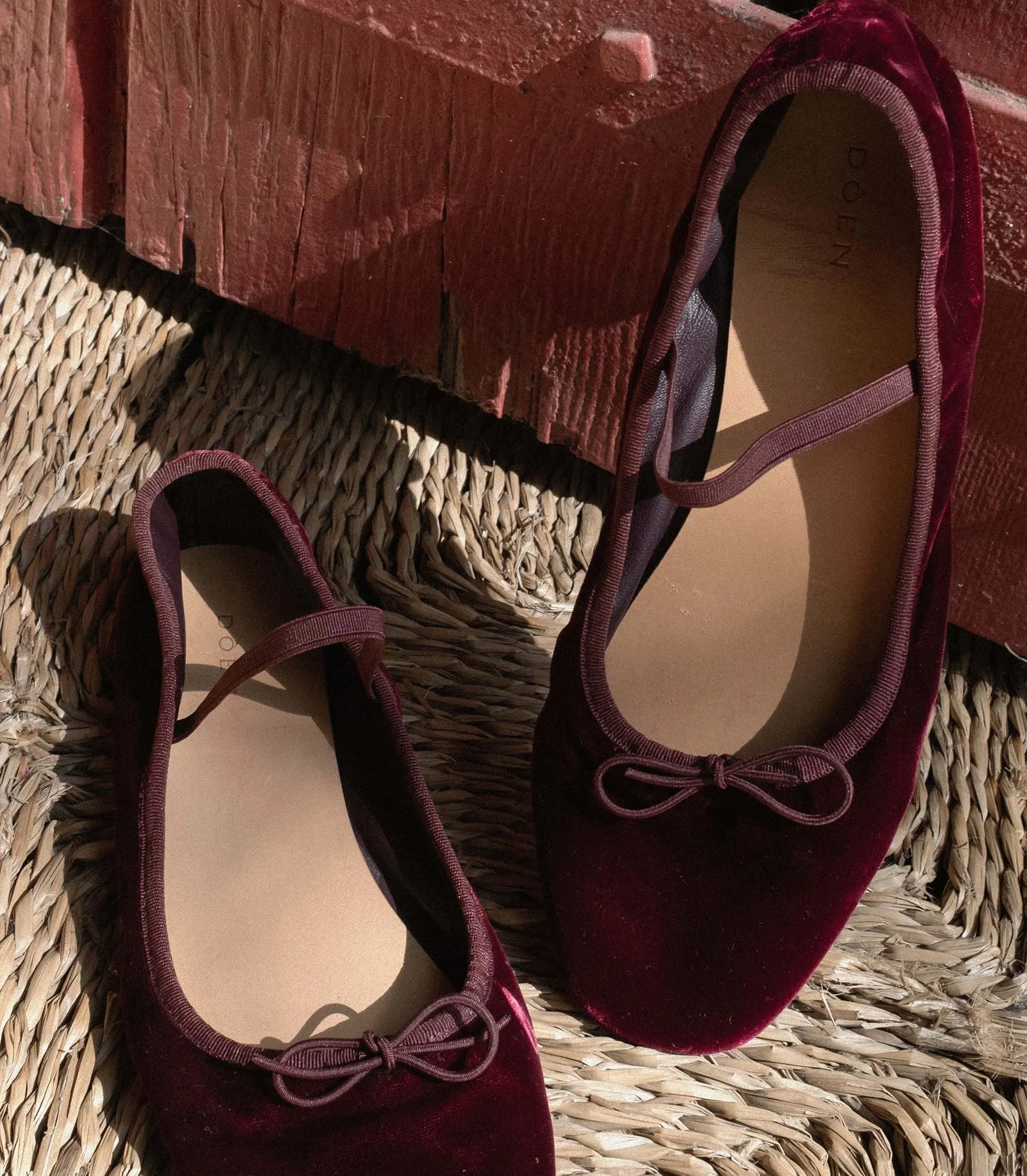 PILLAR MARY JANE -- CRIMSON VELVET sold by Doen product image thumbnail 4