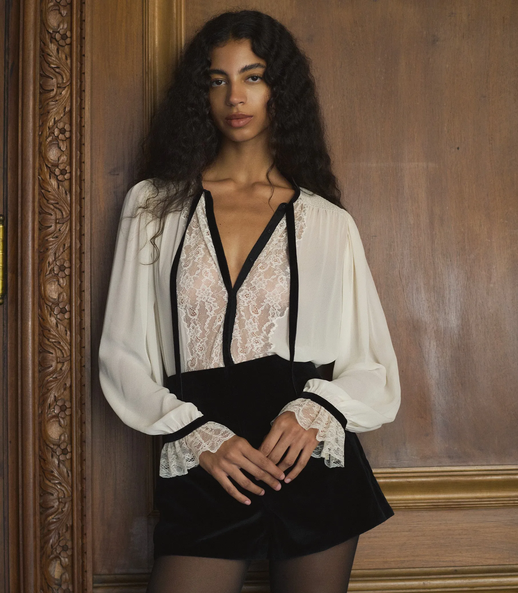 LEIA TOP -- CANDLELIGHT sold by Doen product image thumbnail 2