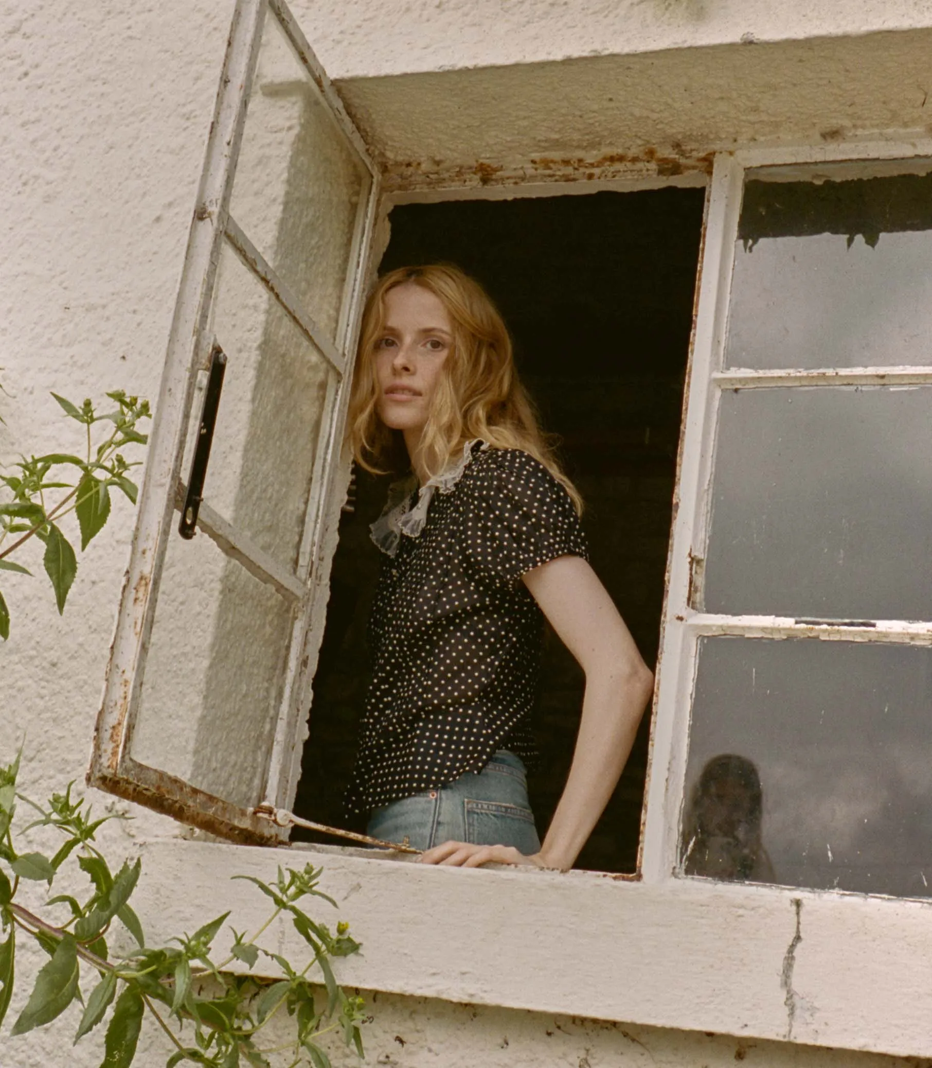 OLETA TOP -- NOIR DOT sold by Doen product image thumbnail 2