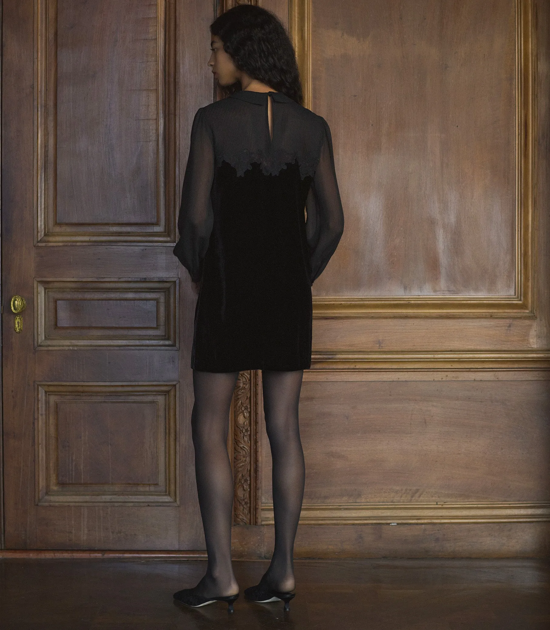 MADELYNNE DRESS -- BLACK sold by Doen product image thumbnail 5