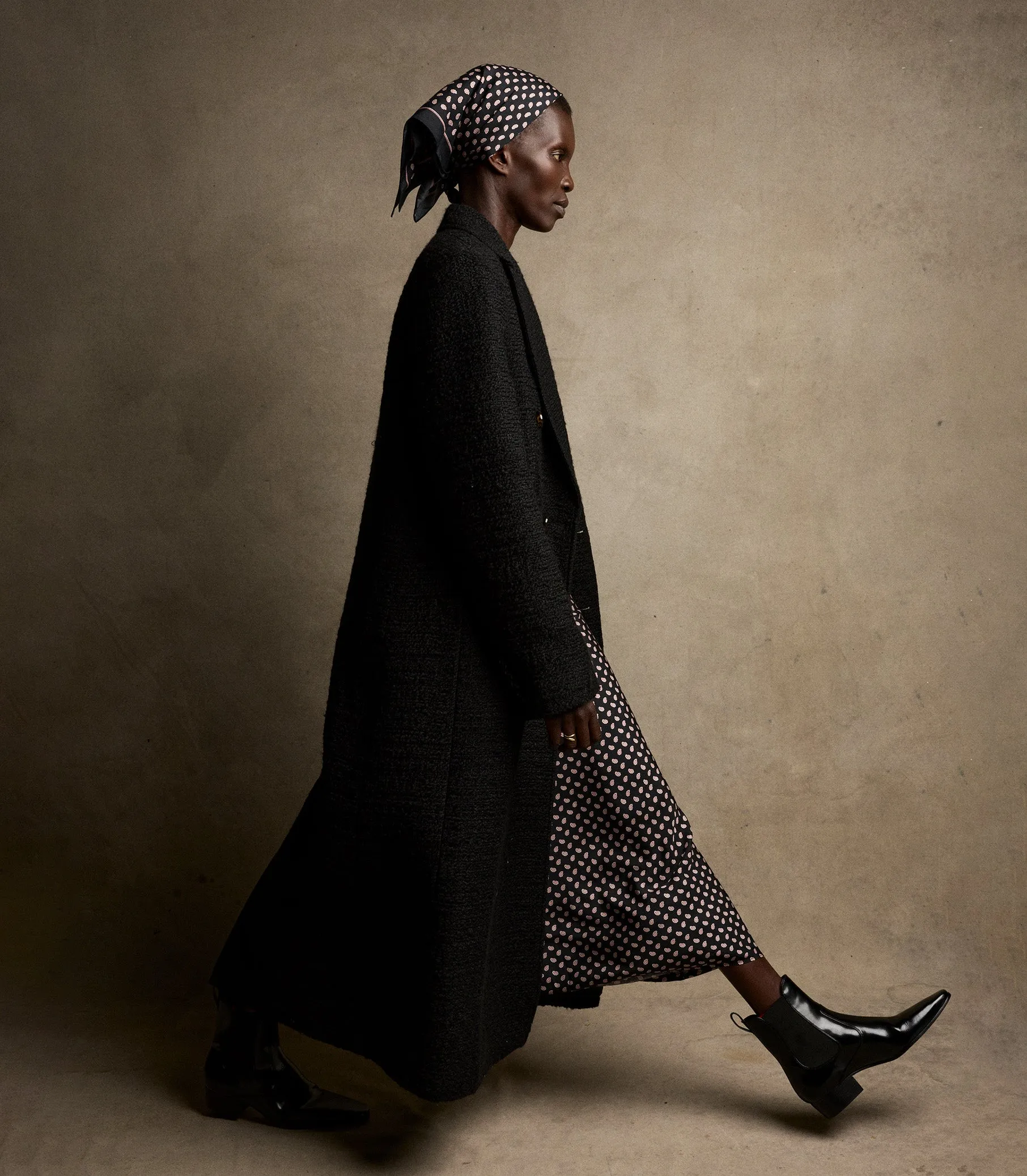 WILHELMINA COAT -- BLACK sold by Doen product image thumbnail 2