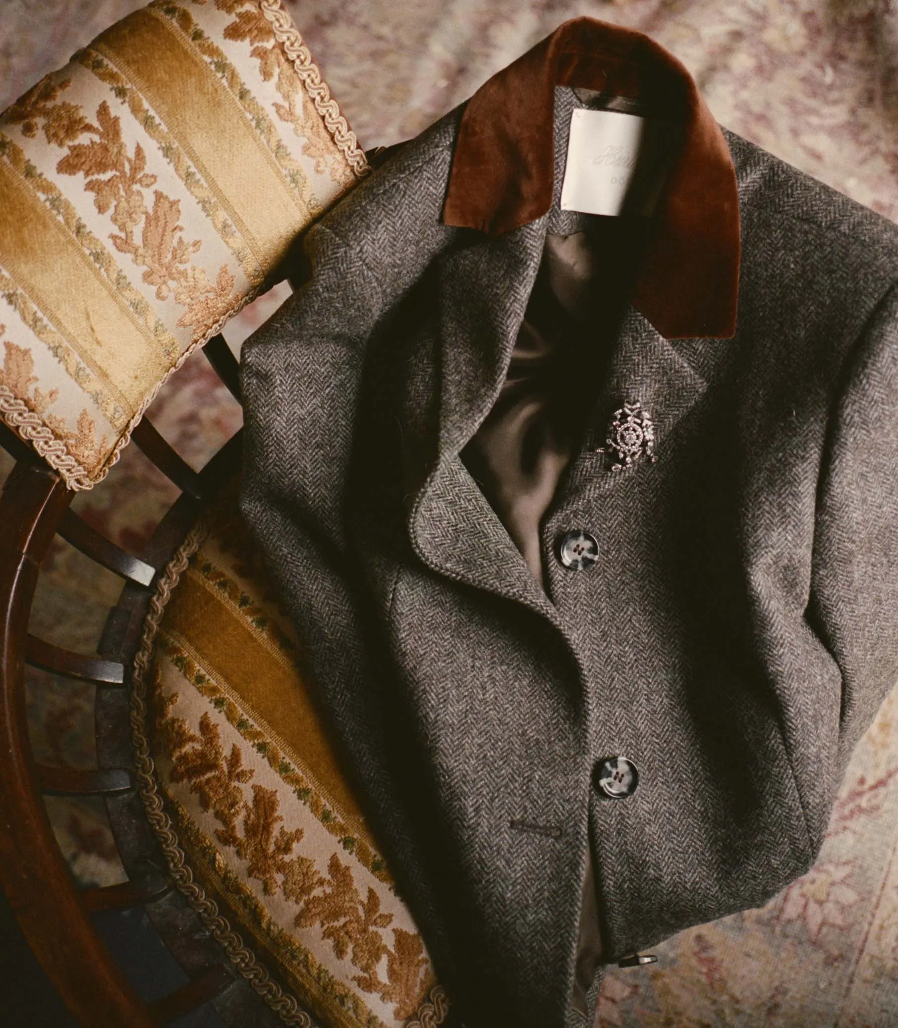 LENNON BLAZER -- ENGLISH HERRINGBONE sold by Doen product image thumbnail 5