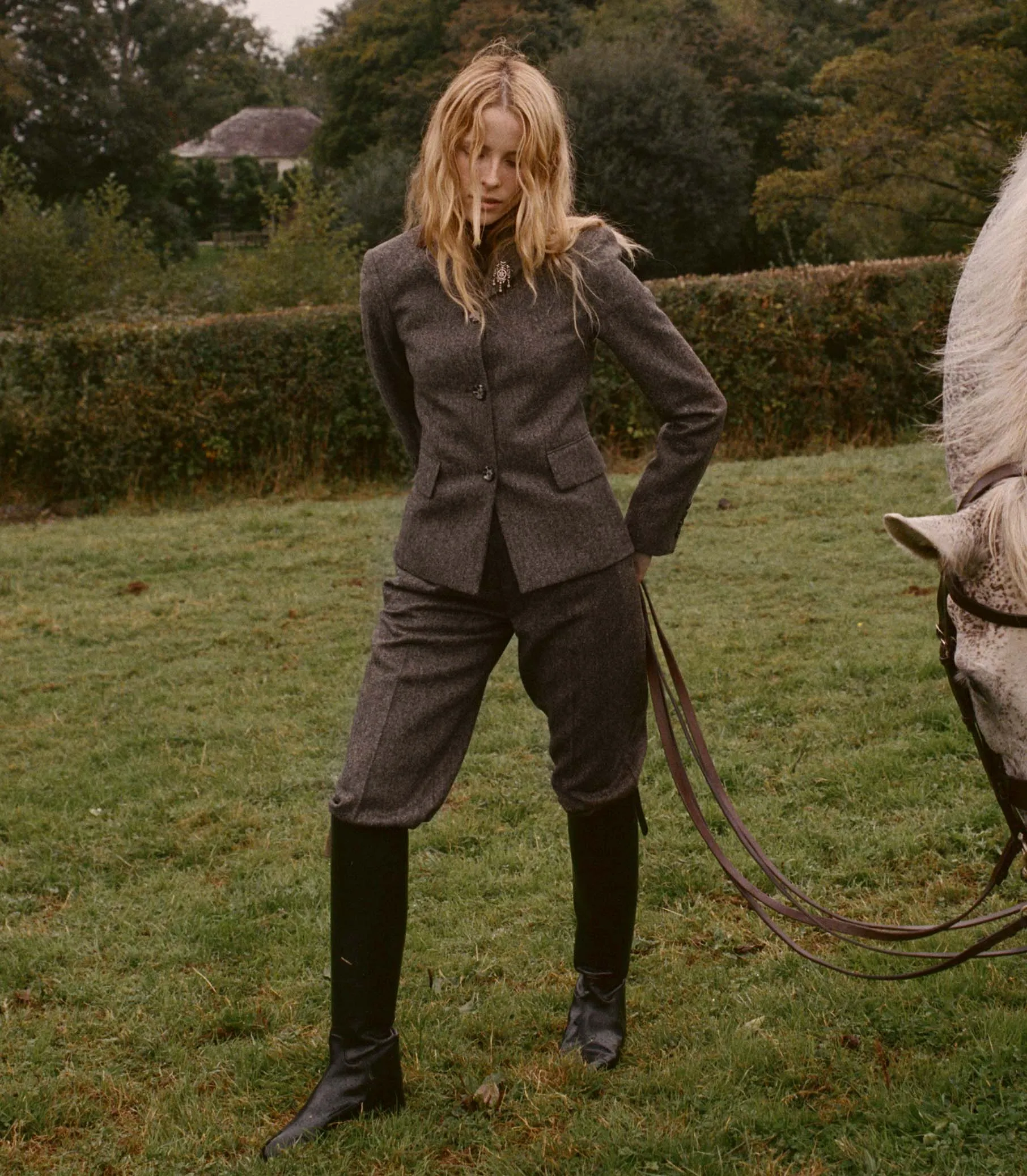 CHESTER PANT -- ENGLISH HERRINGBONE sold by Doen product image thumbnail 2