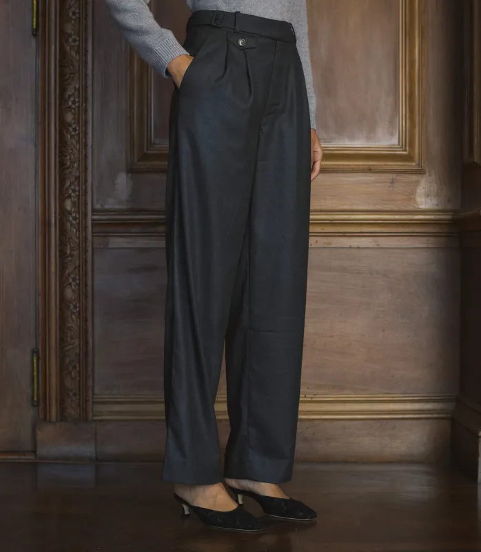 GRIFFIN PANT -- DARK CHARCOAL made by Doen