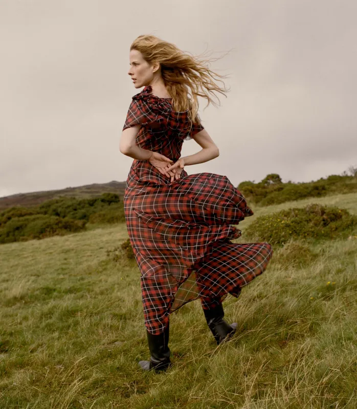 GILLIANNE DRESS -- ADALINE PLAID sold by Doen