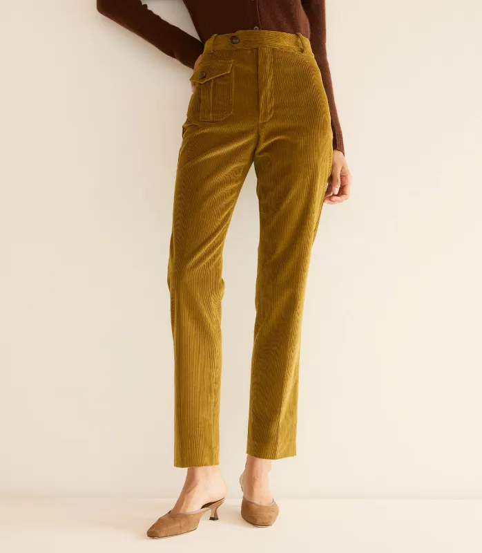 HARTFIELD PANT -- FRENCH OLIVE sold by Doen