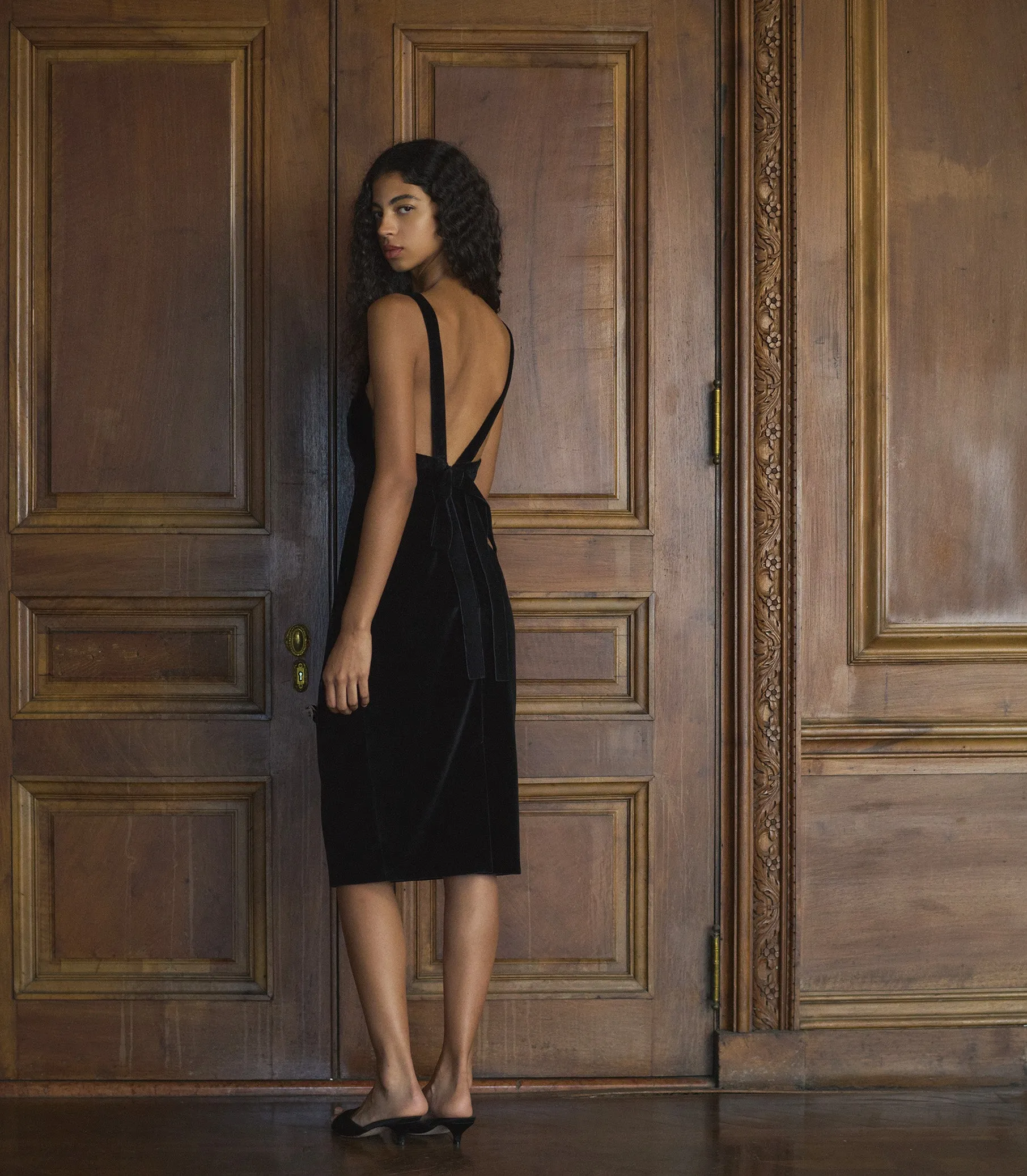 CHANSELLE DRESS -- BLACK sold by Doen product image thumbnail 5