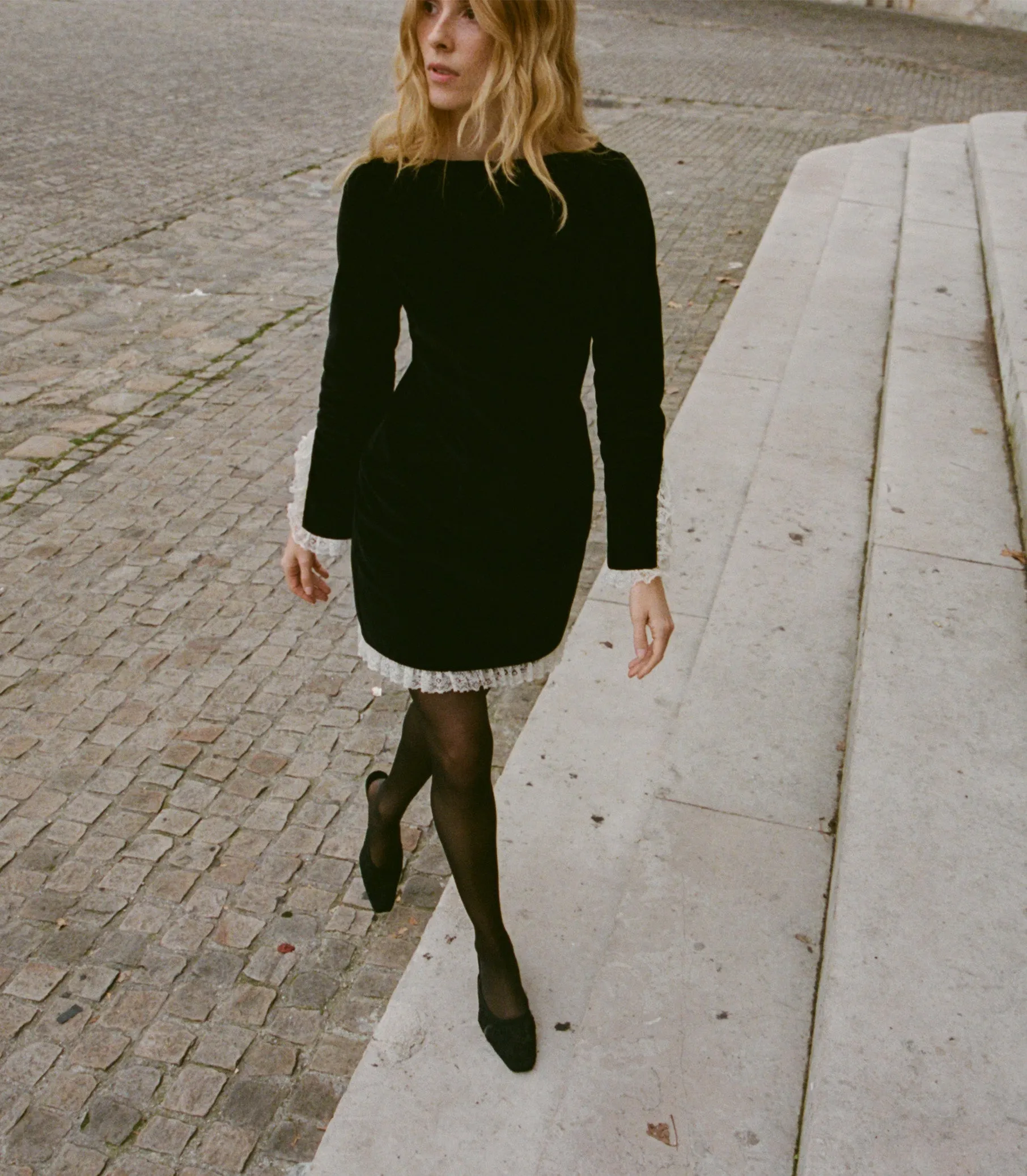 SAVINE DRESS -- BLACK sold by Doen product image thumbnail 5