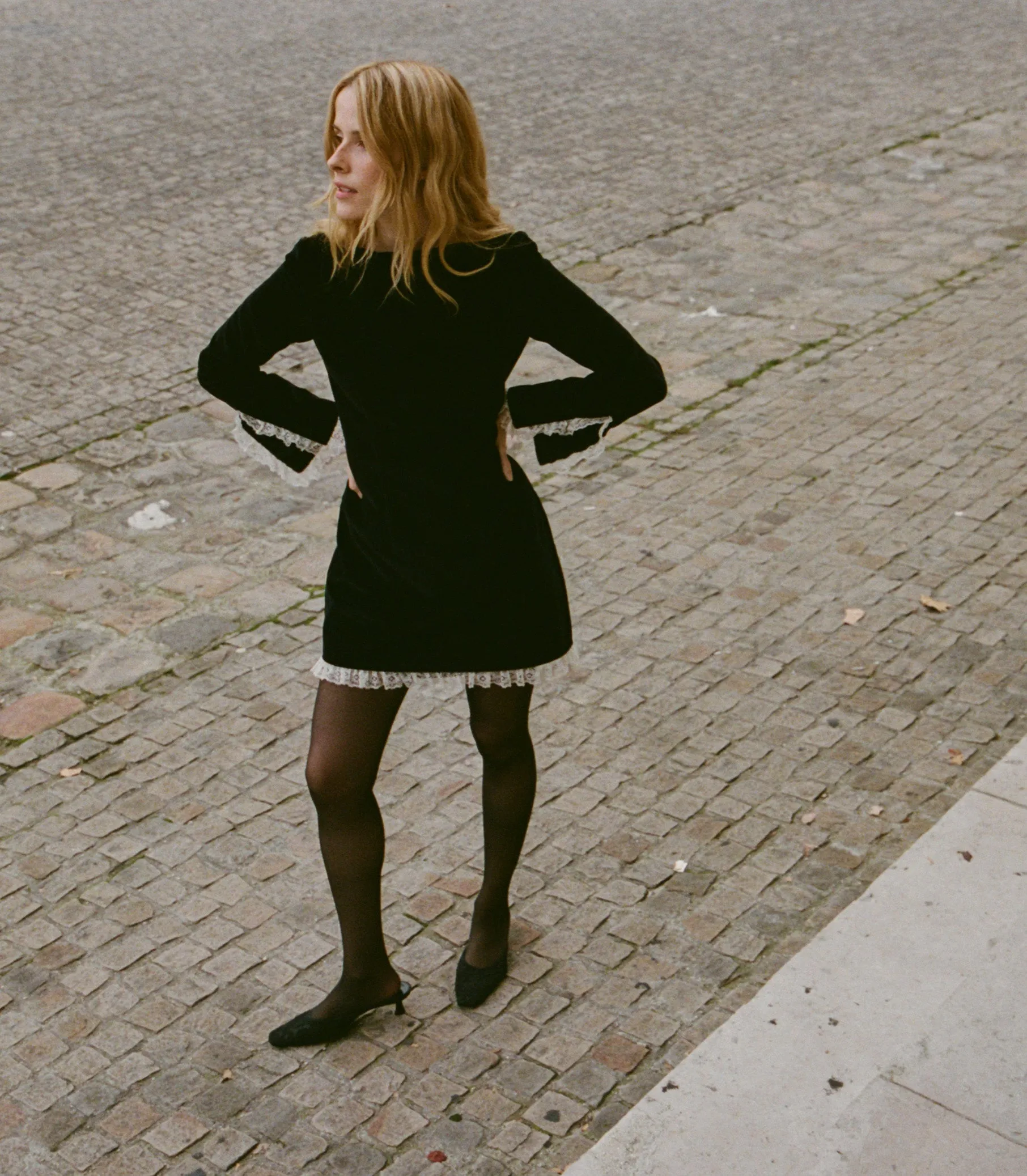 SAVINE DRESS -- BLACK sold by Doen product image thumbnail 4