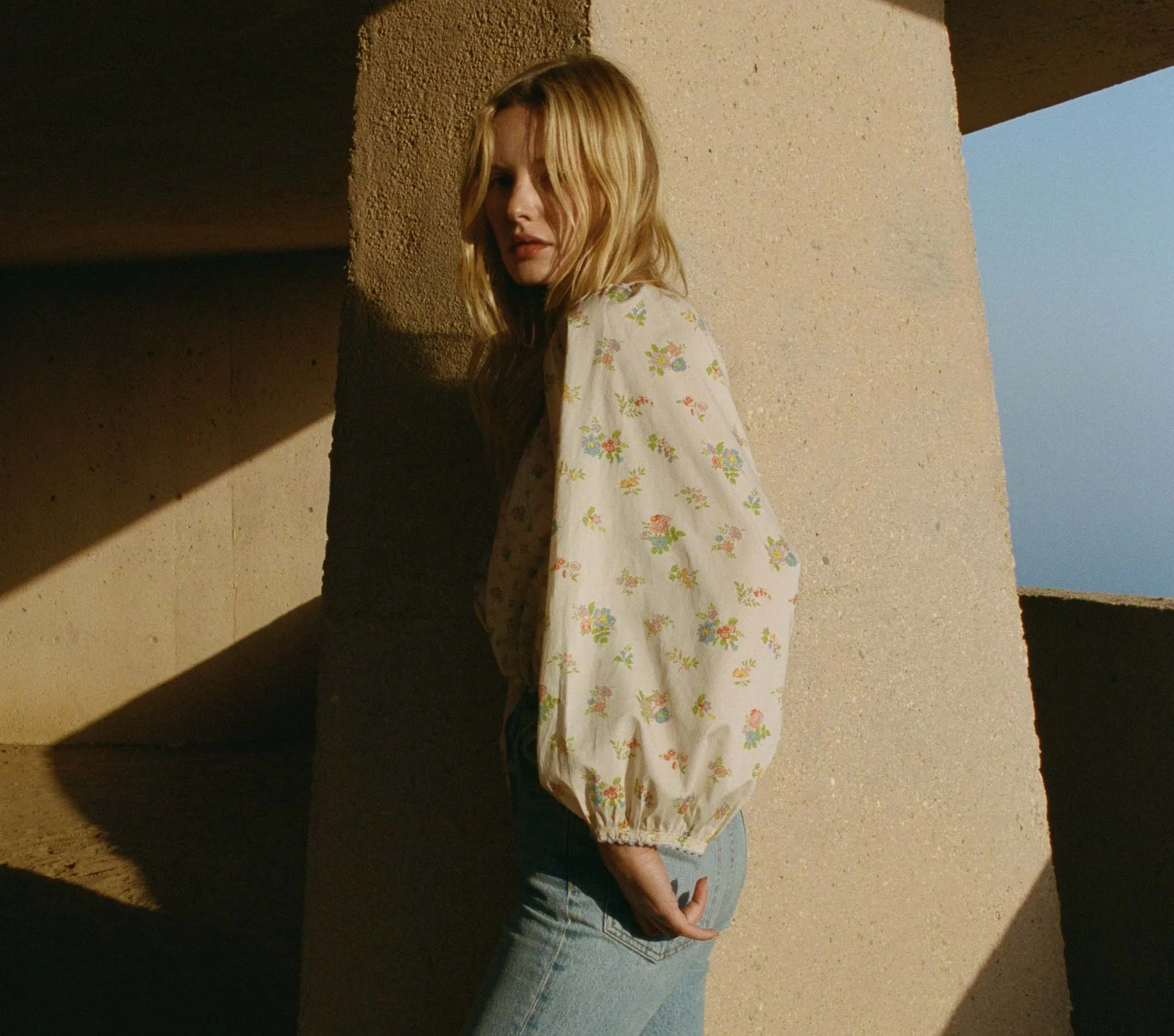 JACQUI TOP -- DILYS POSY sold by Doen product image thumbnail 3