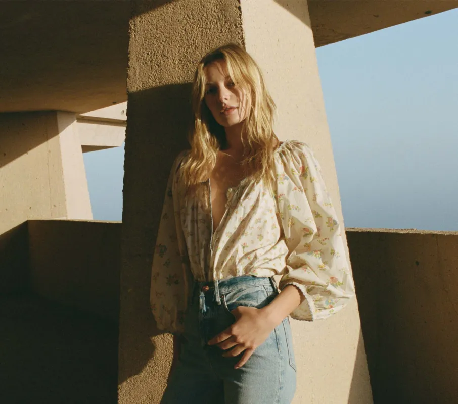 JACQUI TOP -- DILYS POSY sold by Doen