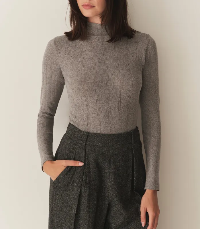 HMD -- NESSA TEE -- HEATHER GREY sold by Doen