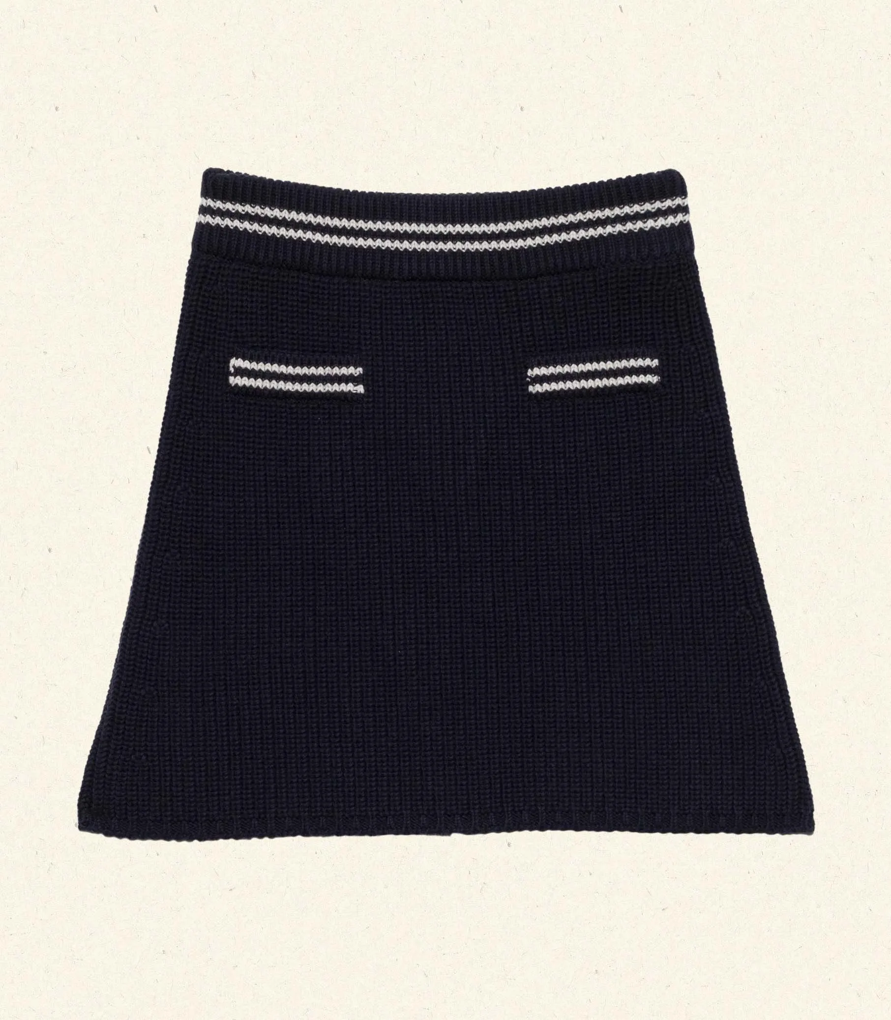 HMD -- SEYMOUR SKIRT -- DEEP NAVY sold by Doen product image thumbnail 4