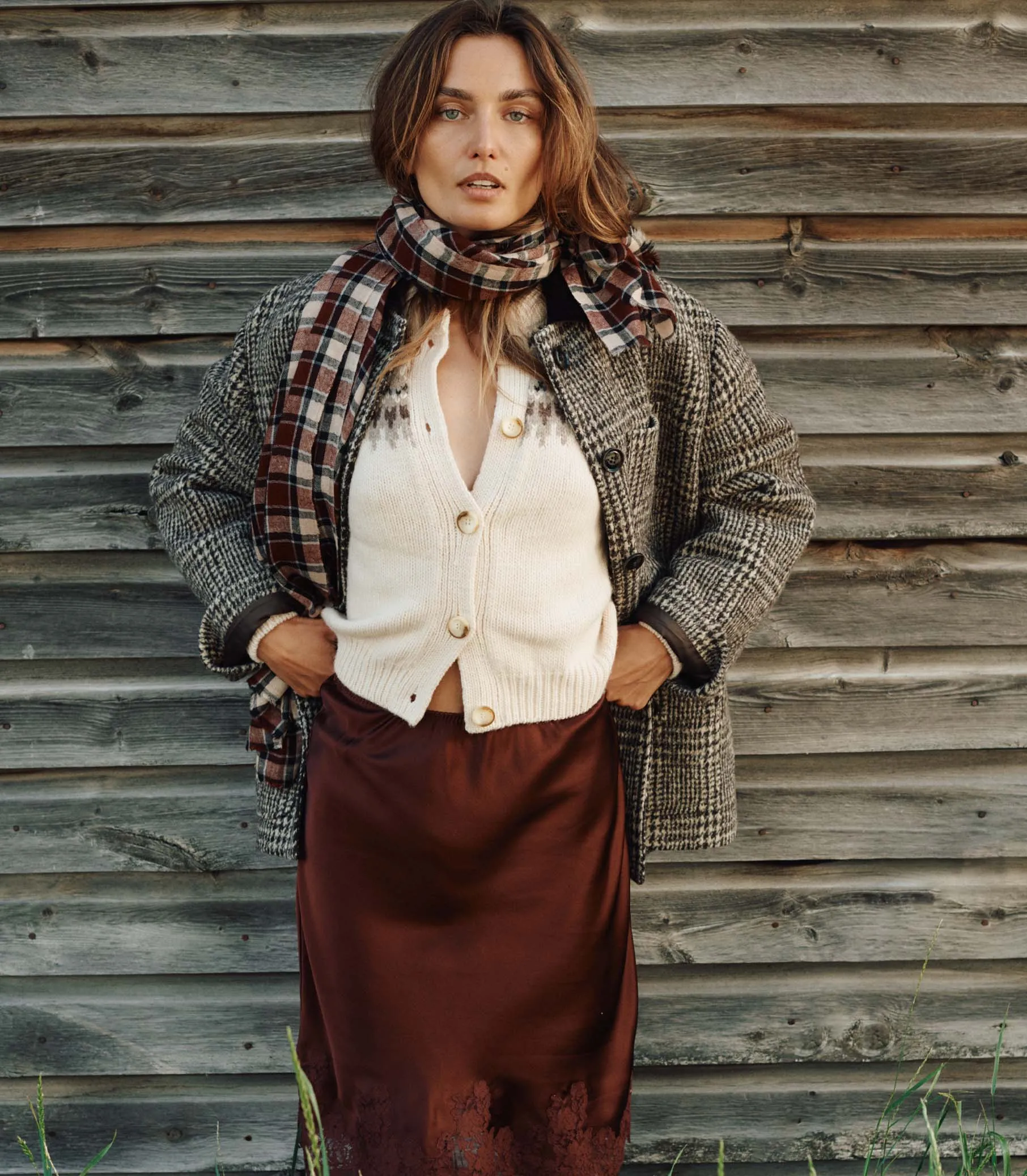 HMD -- ELOWETTE SKIRT -- CAFE BRUN sold by Doen product image thumbnail 3