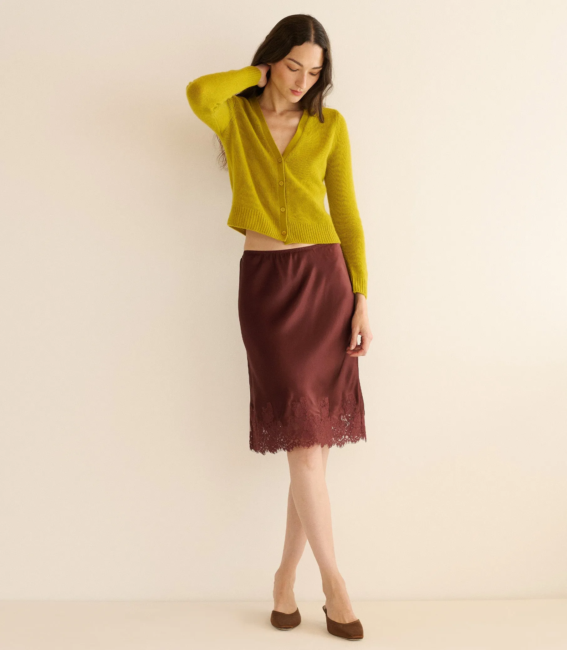 HMD -- ELOWETTE SKIRT -- CAFE BRUN sold by Doen product image thumbnail 5