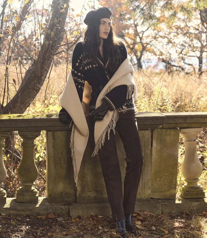 ROUEN PASHMINA -- CREAM made by Doen