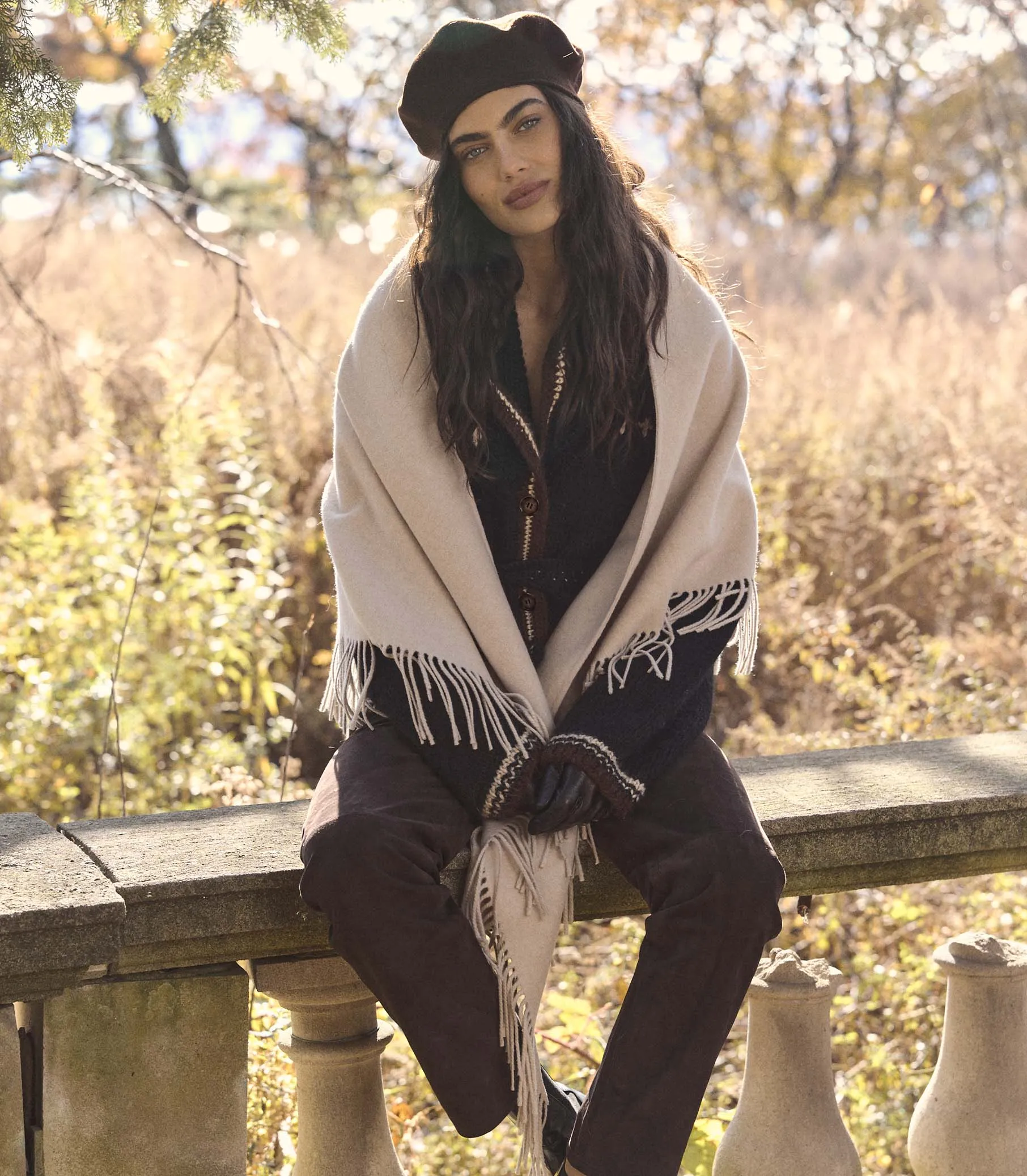 ROUEN PASHMINA -- CREAM sold by Doen product image thumbnail 2