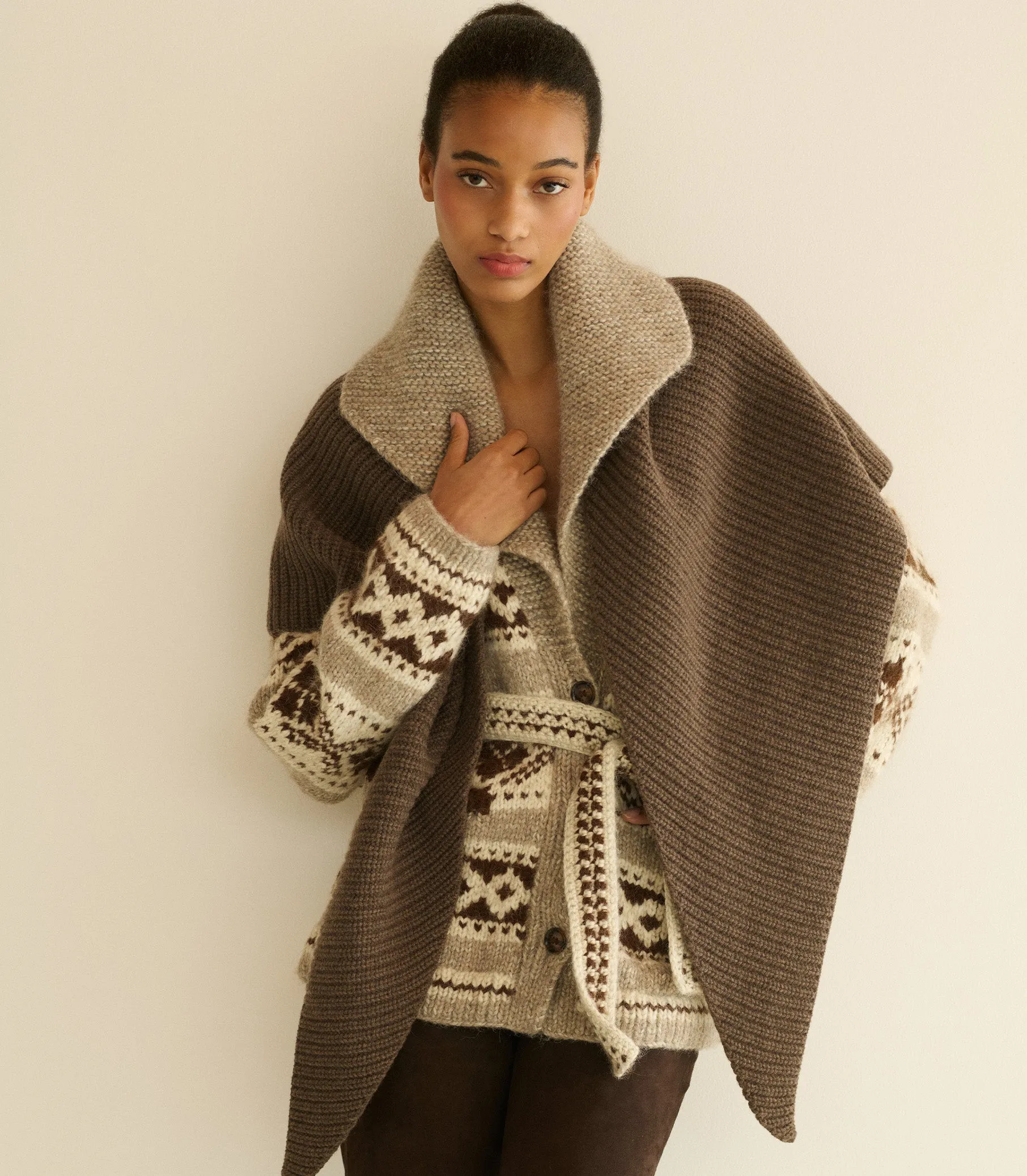 GIRONA SCARF -- TAWNY OWL sold by Doen product image thumbnail 5