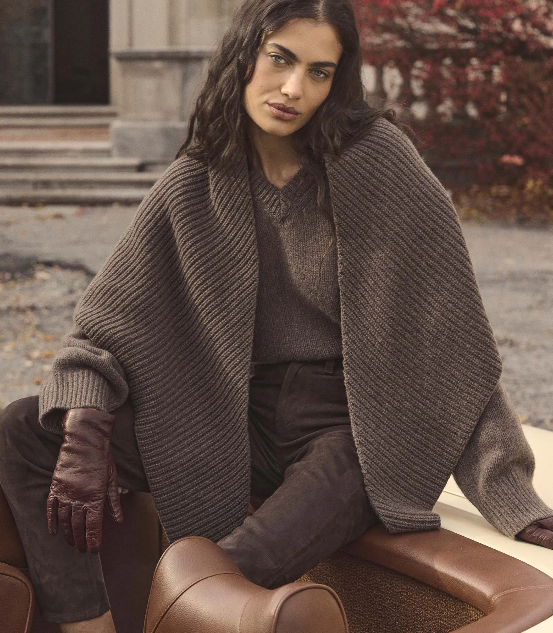 GIRONA SCARF -- TAWNY OWL sold by Doen product image thumbnail 2