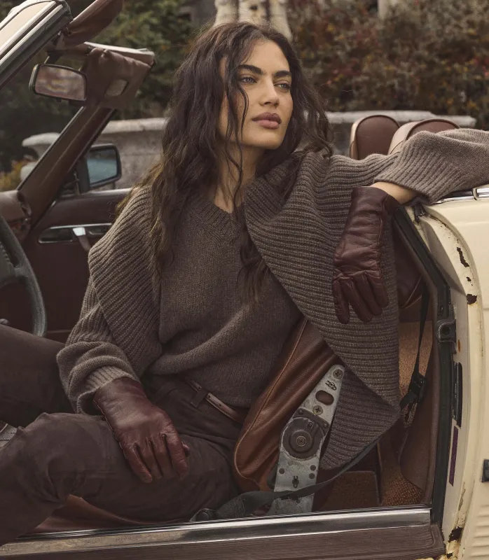 GIRONA SCARF -- TAWNY OWL sold by Doen