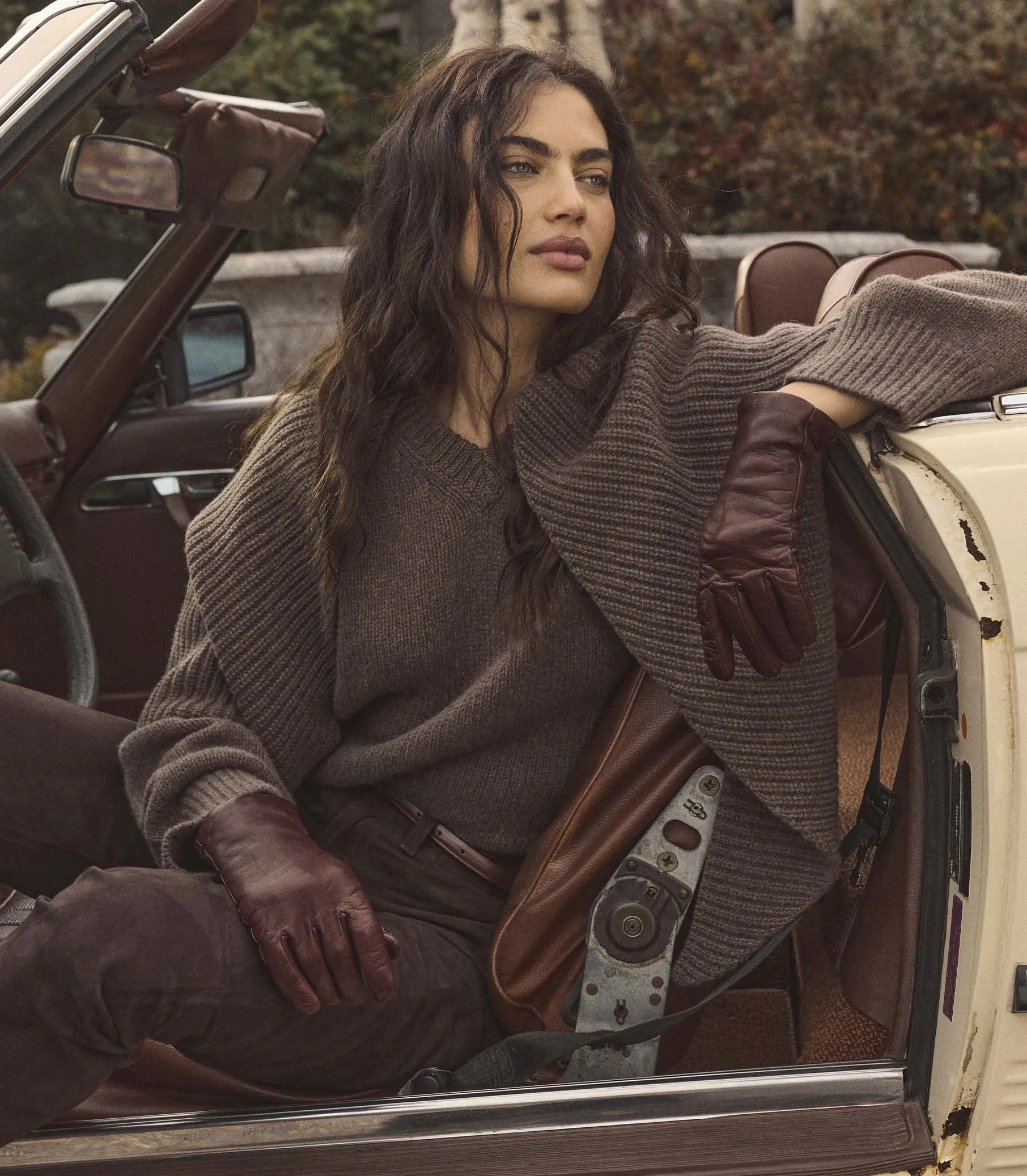 GIRONA SCARF -- TAWNY OWL sold by Doen