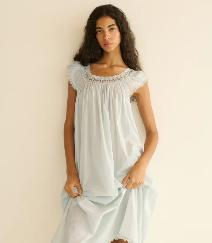 LUCILIA NIGHTGOWN -- RAIN DROP sold by Doen