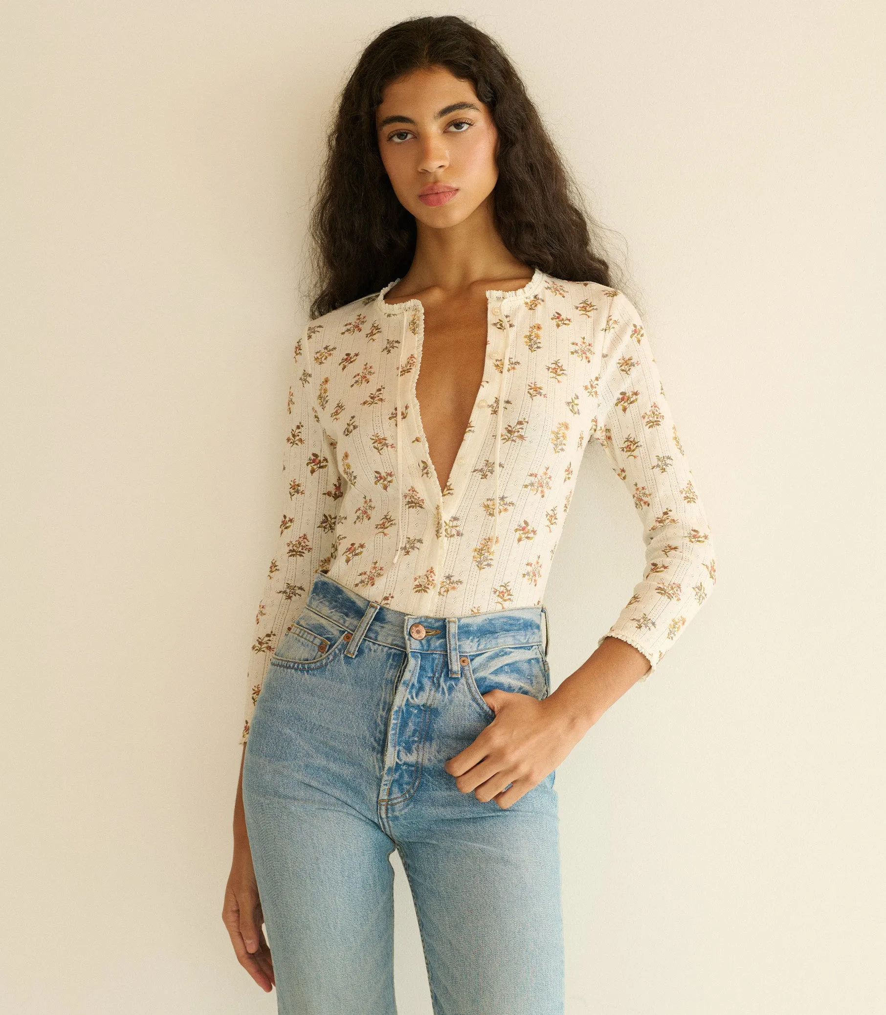 ALEXANDRIA TEE -- CRÈME PETIT PALAIS sold by Doen product image thumbnail 2