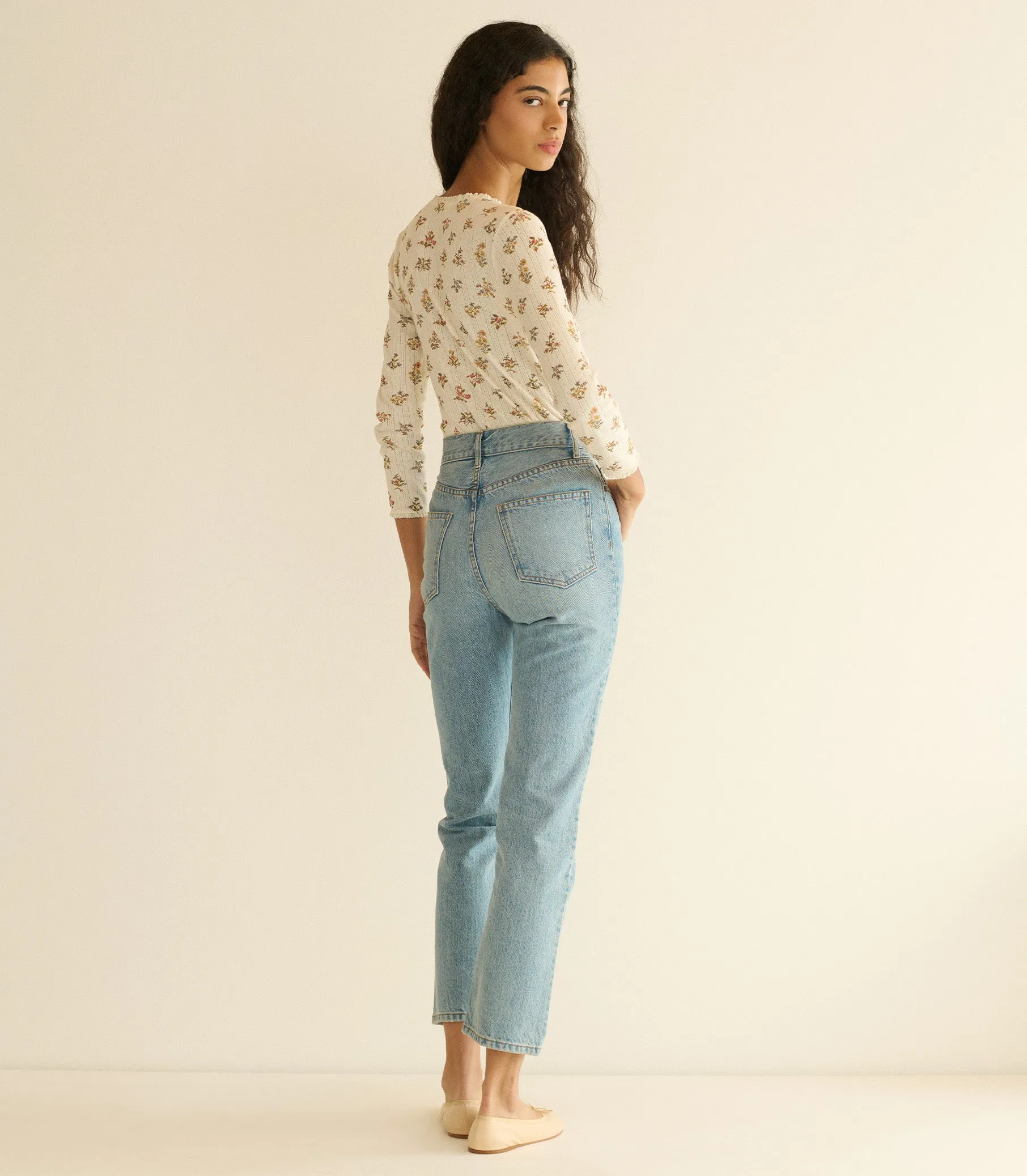 ALEXANDRIA TEE -- CRÈME PETIT PALAIS sold by Doen product image thumbnail 5