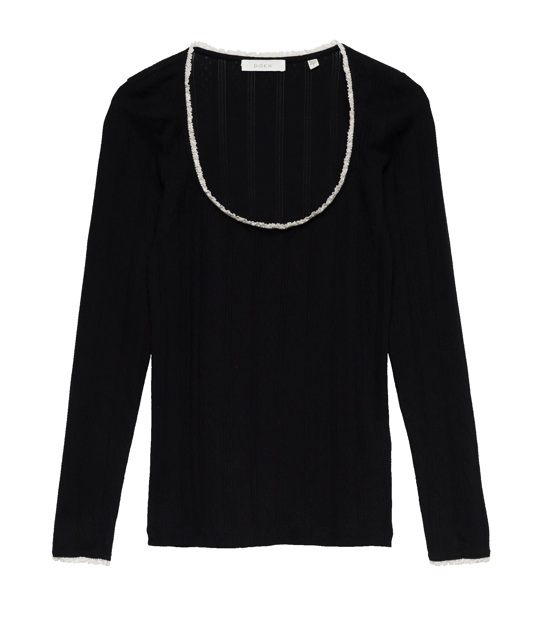 ROMY TEE -- BLACK sold by Doen product image thumbnail 4