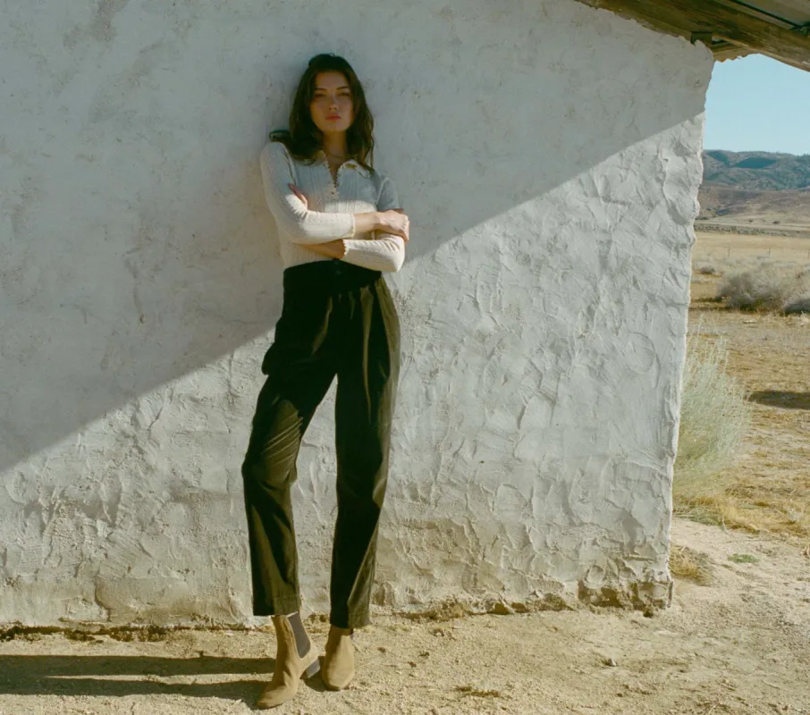 HMD -- NELDA PANT -- LODEN sold by Doen