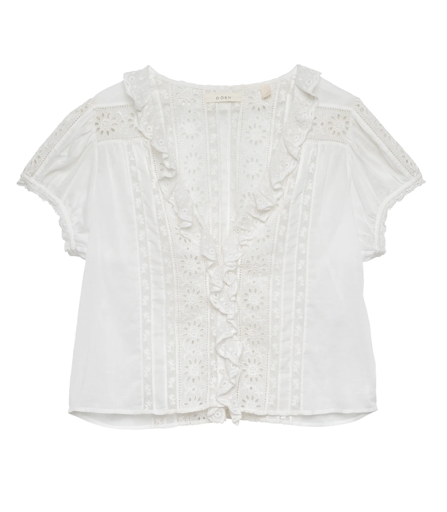 CLAIRETTE TOP -- SALT sold by Doen product image thumbnail 5