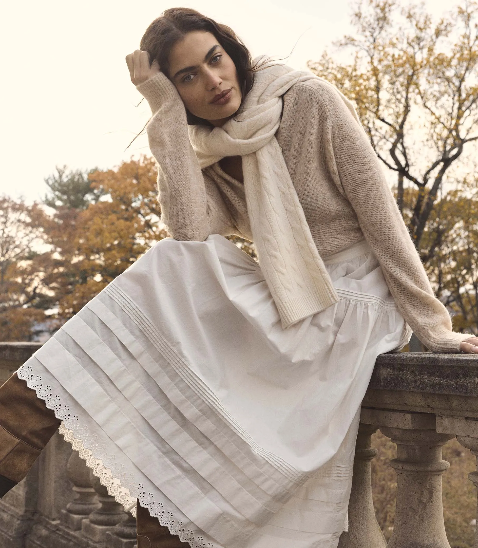 PETRA CARDIGAN -- HAZELNUT CREME sold by Doen product image thumbnail 4