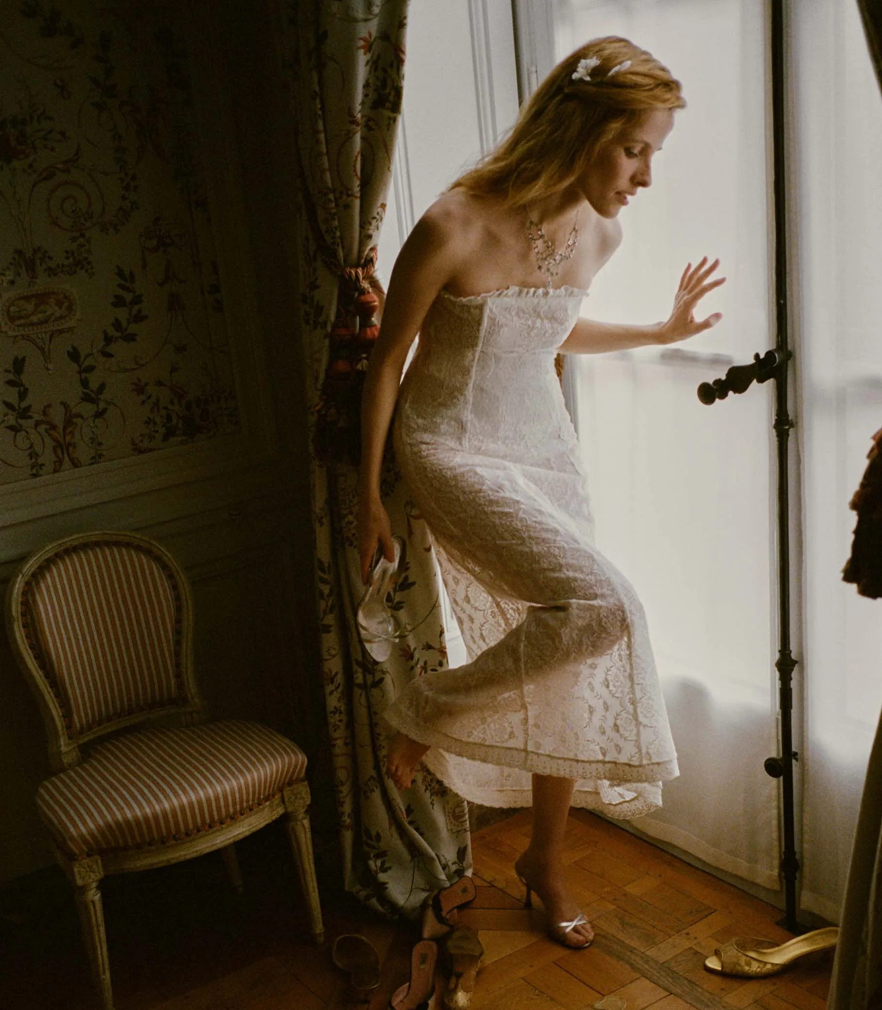 JOSEPHINE ANNIVERSARY DRESS -- SALT sold by Doen product image thumbnail 2