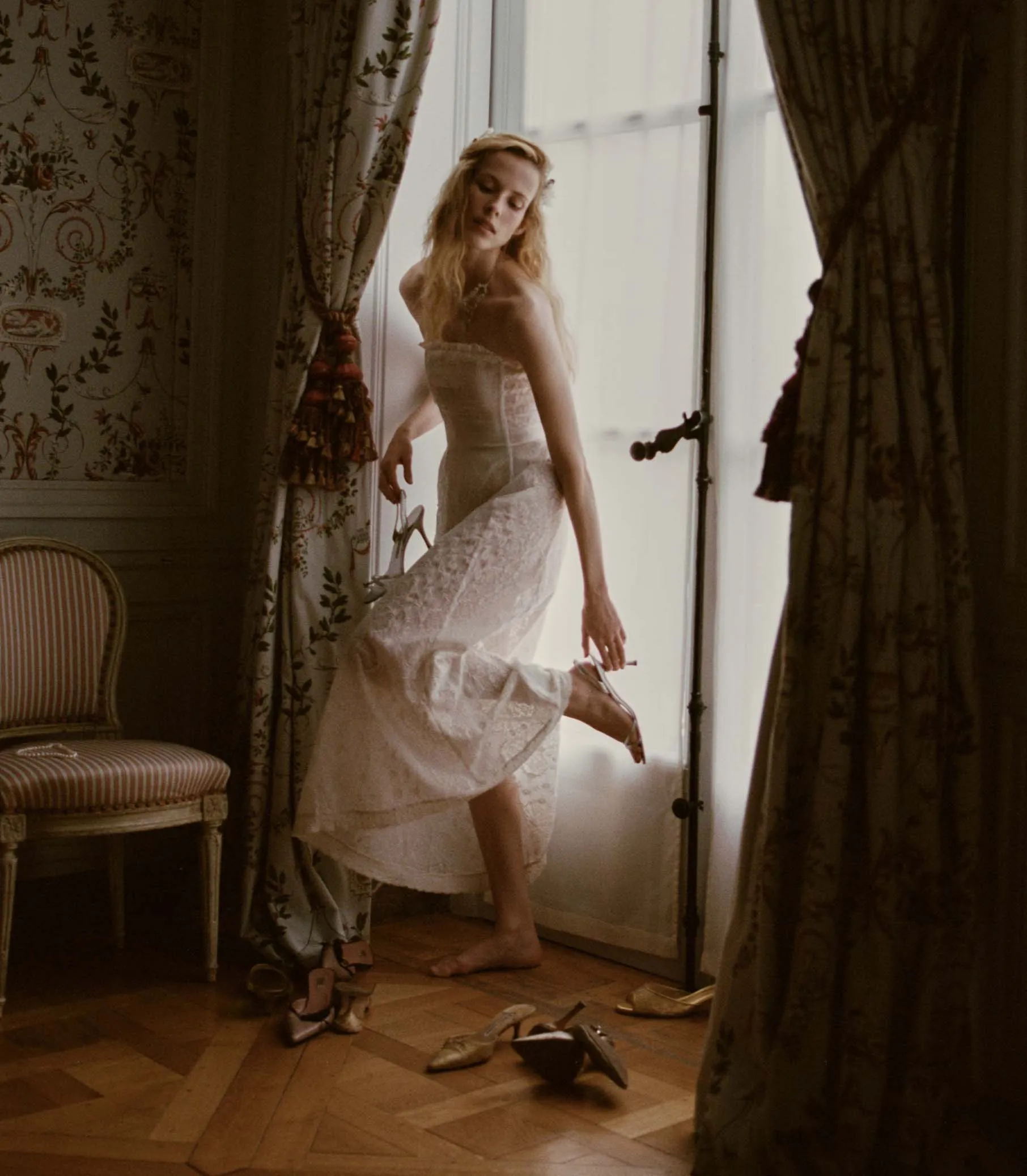 JOSEPHINE ANNIVERSARY DRESS -- SALT sold by Doen product image thumbnail 4