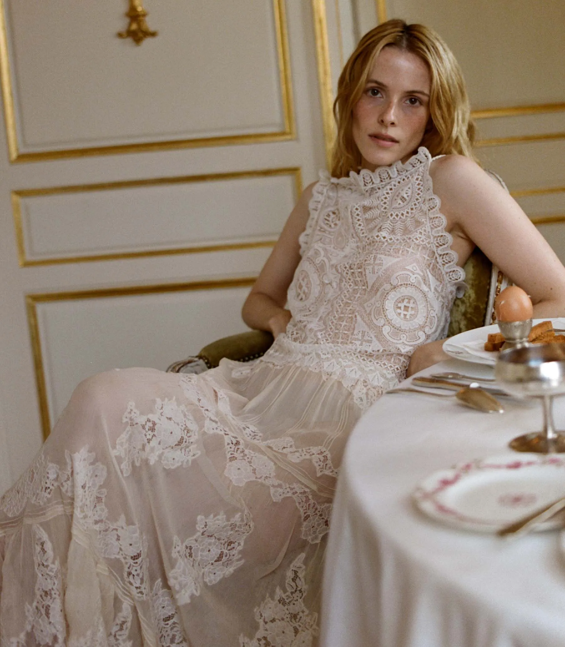 HANDKERCHIEF ANNIVERSARY TOP -- SALT sold by Doen