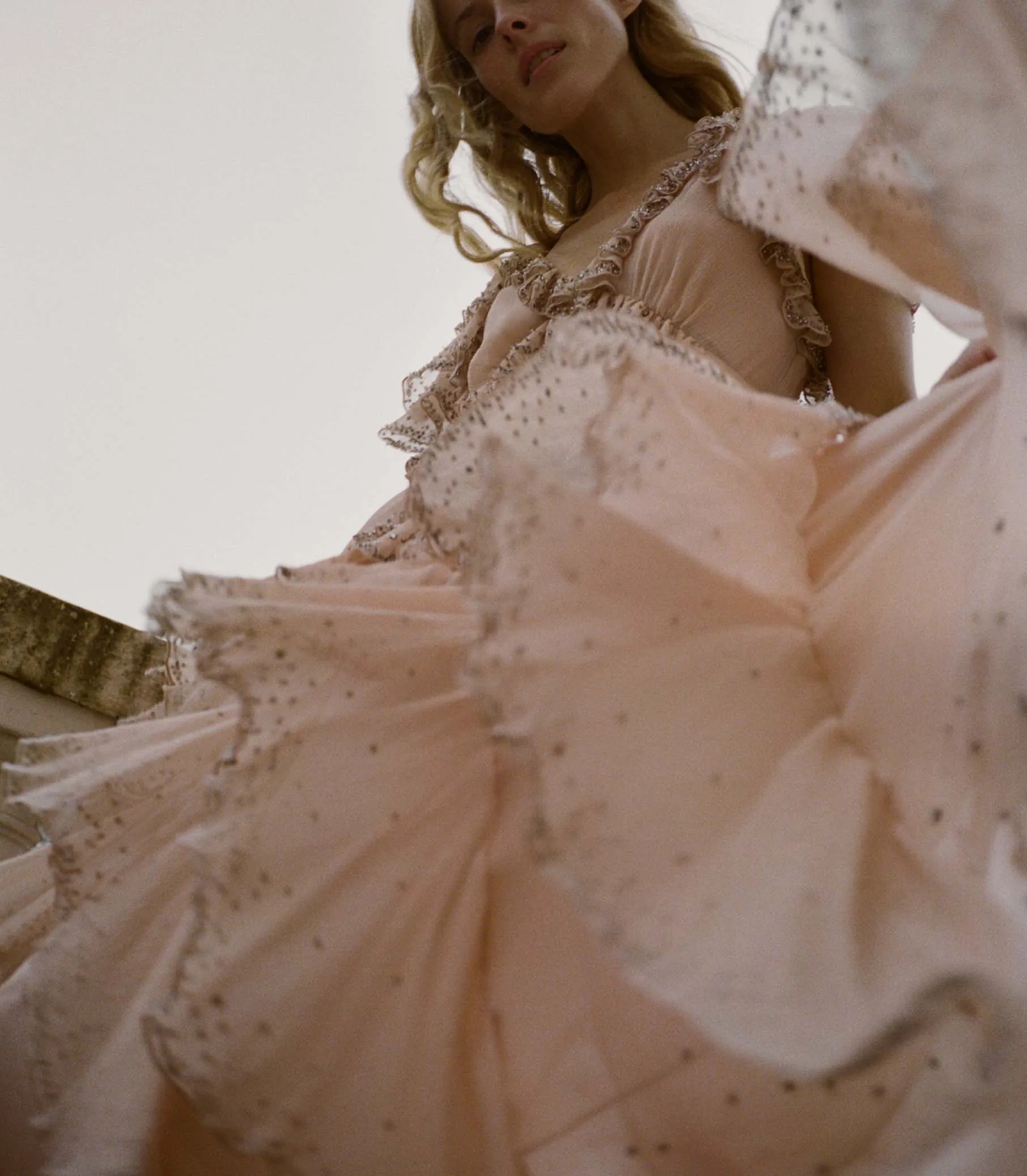 ANTOINETTE ANNIVERSARY DRESS -- ANTIQUE BLUSH sold by Doen product image thumbnail 4