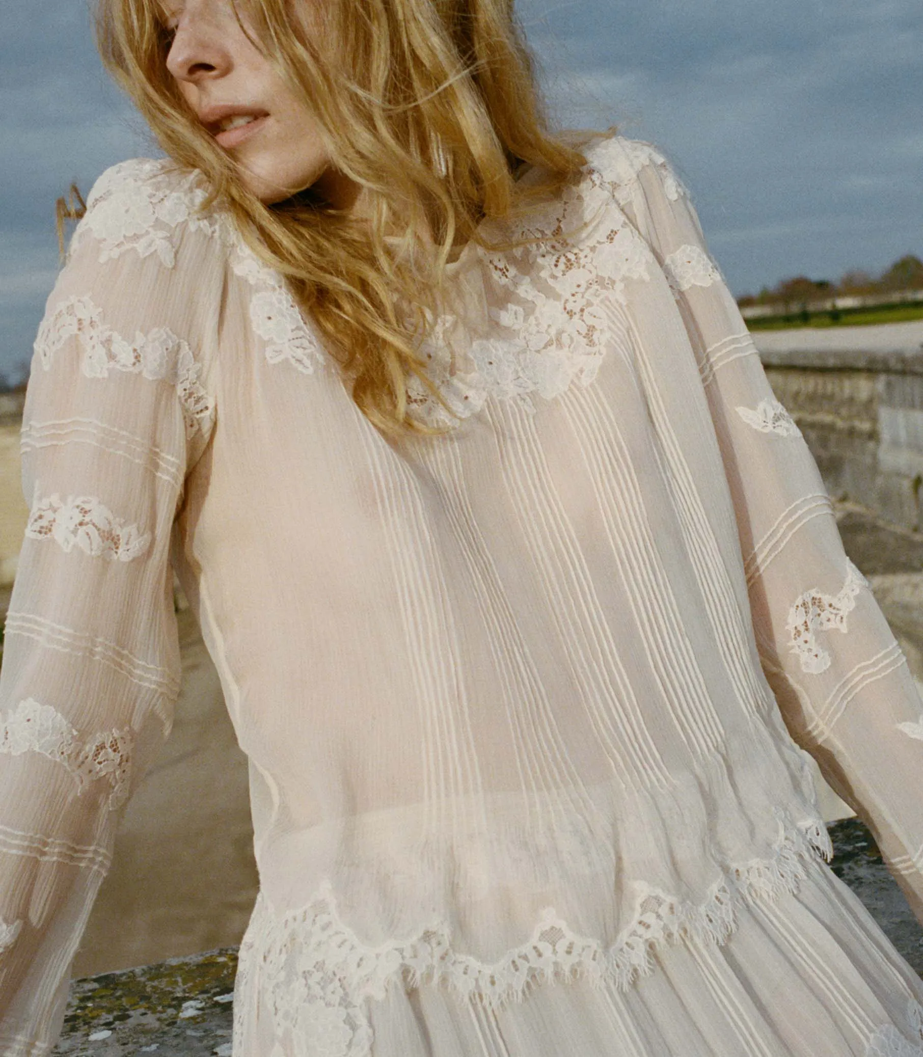 ALBERTINE ANNIVERSARY TOP -- CANDLELIGHT sold by Doen product image thumbnail 3