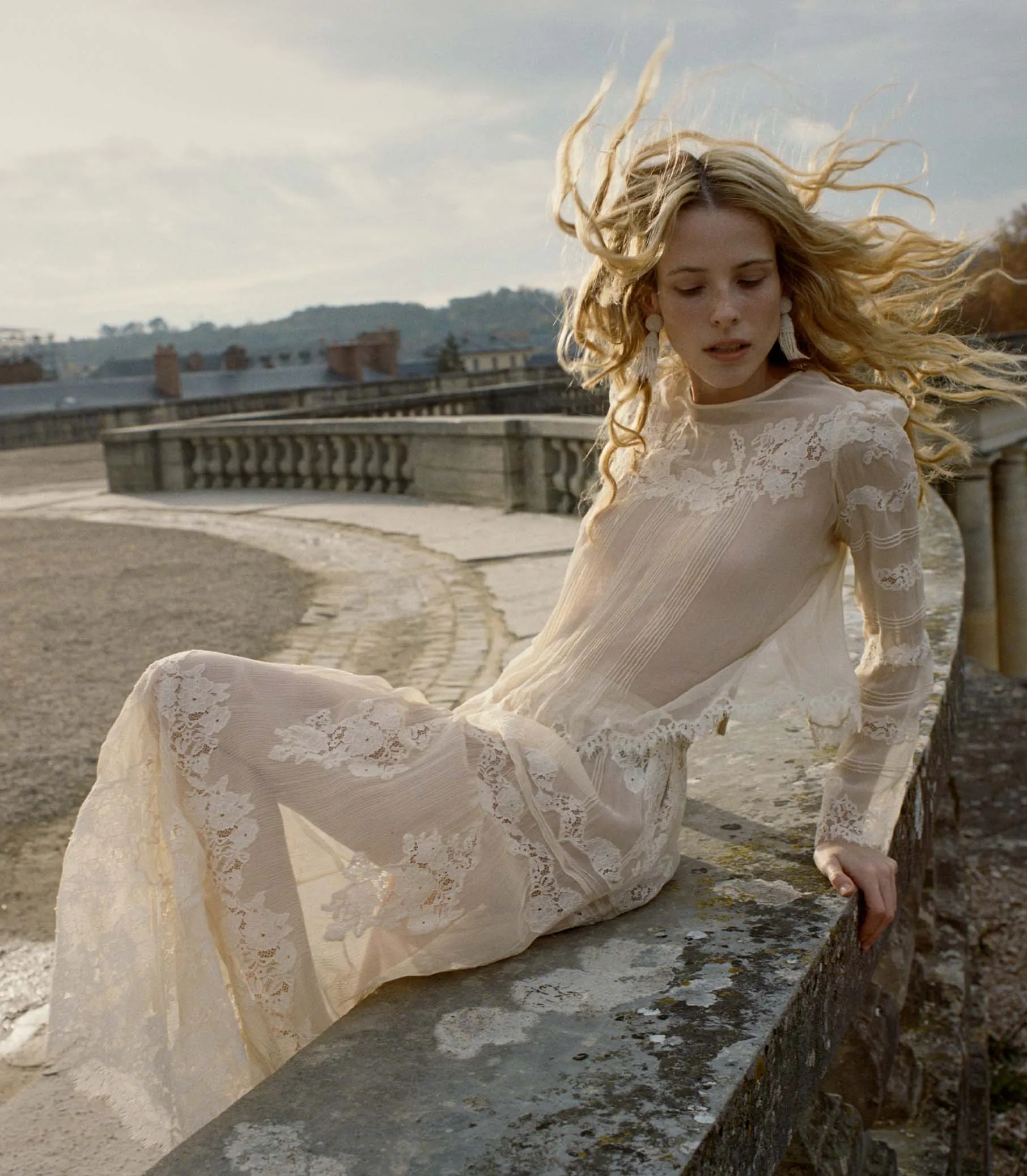 ALBERTINE ANNIVERSARY TOP -- CANDLELIGHT sold by Doen